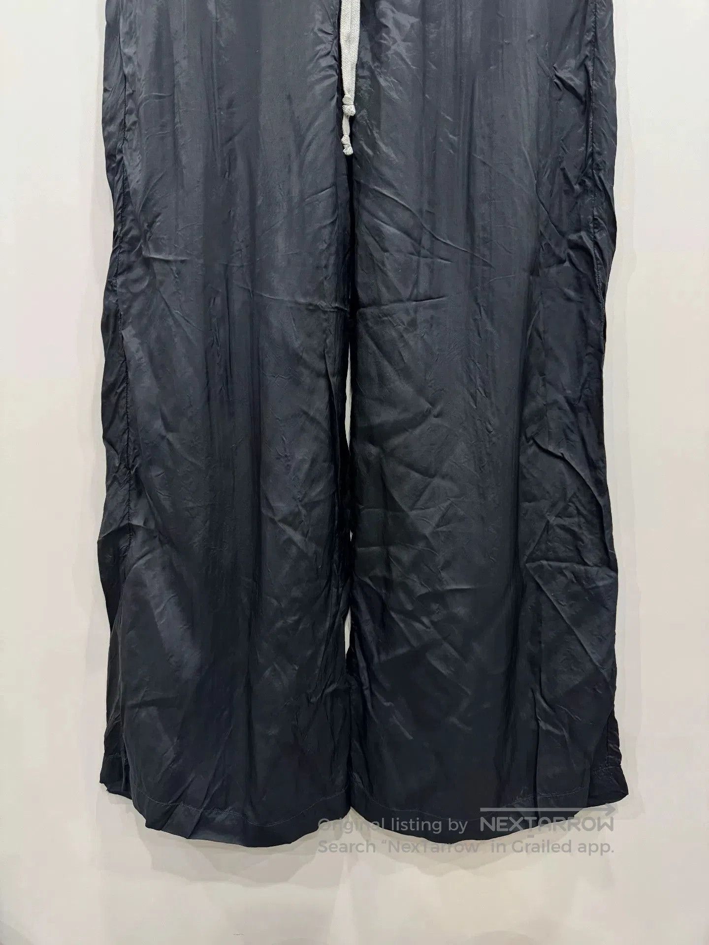 Rick Owens Rick Owens Wide-Leg Copper-Poly Pants Size 52. Size US 42 / EU 58 - 4 Thumbnail