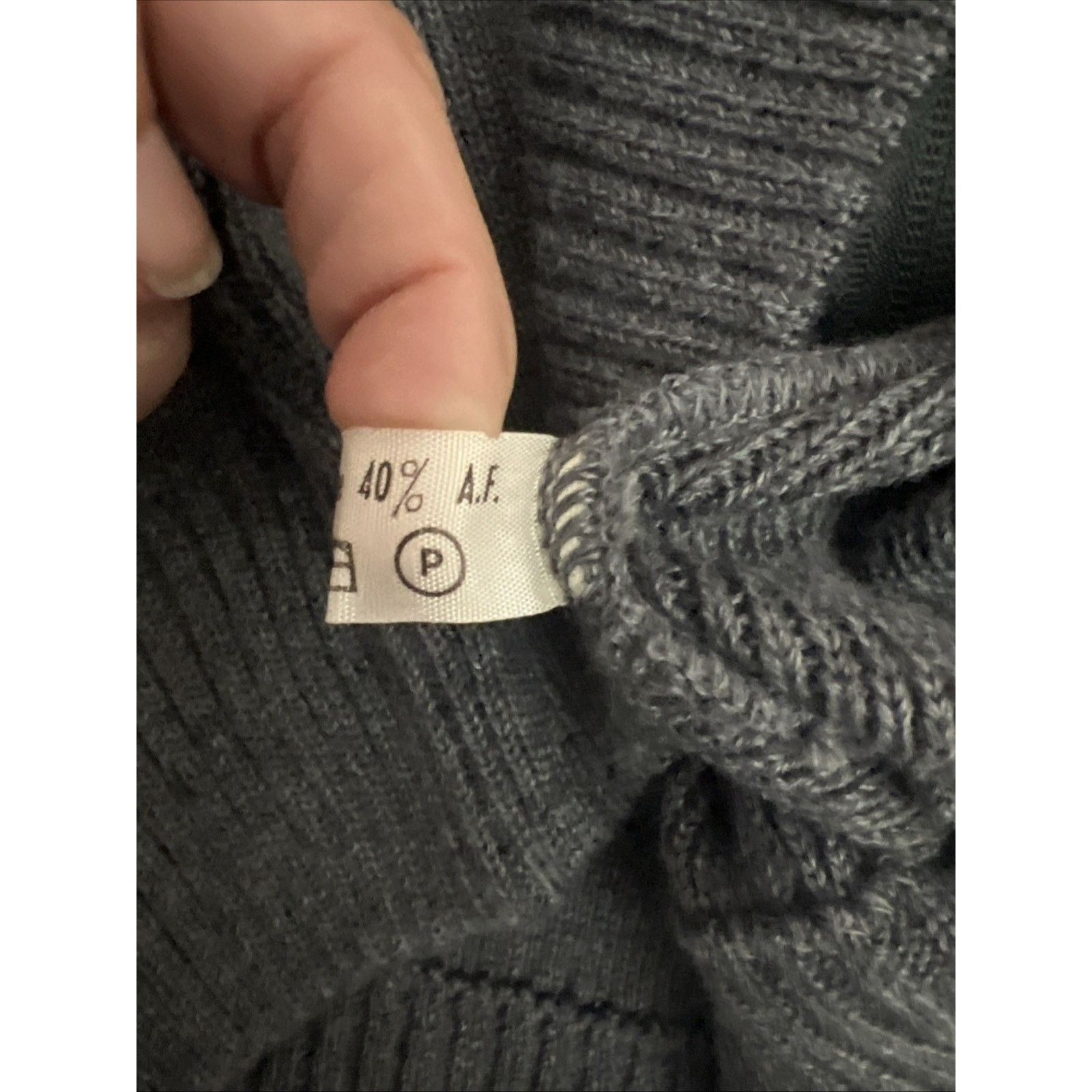 & Other Stories Men’s French Yacht full zip Sweater W/Nautical Flags Sz XL Size US XL / EU 56 / 4 - 9 Thumbnail