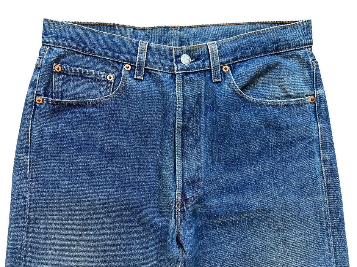 Levi's Vintage 90s Levis 501 Stonewash Usa Denim Jeans 32x31 Size US 32 / EU 48 - 6 Thumbnail