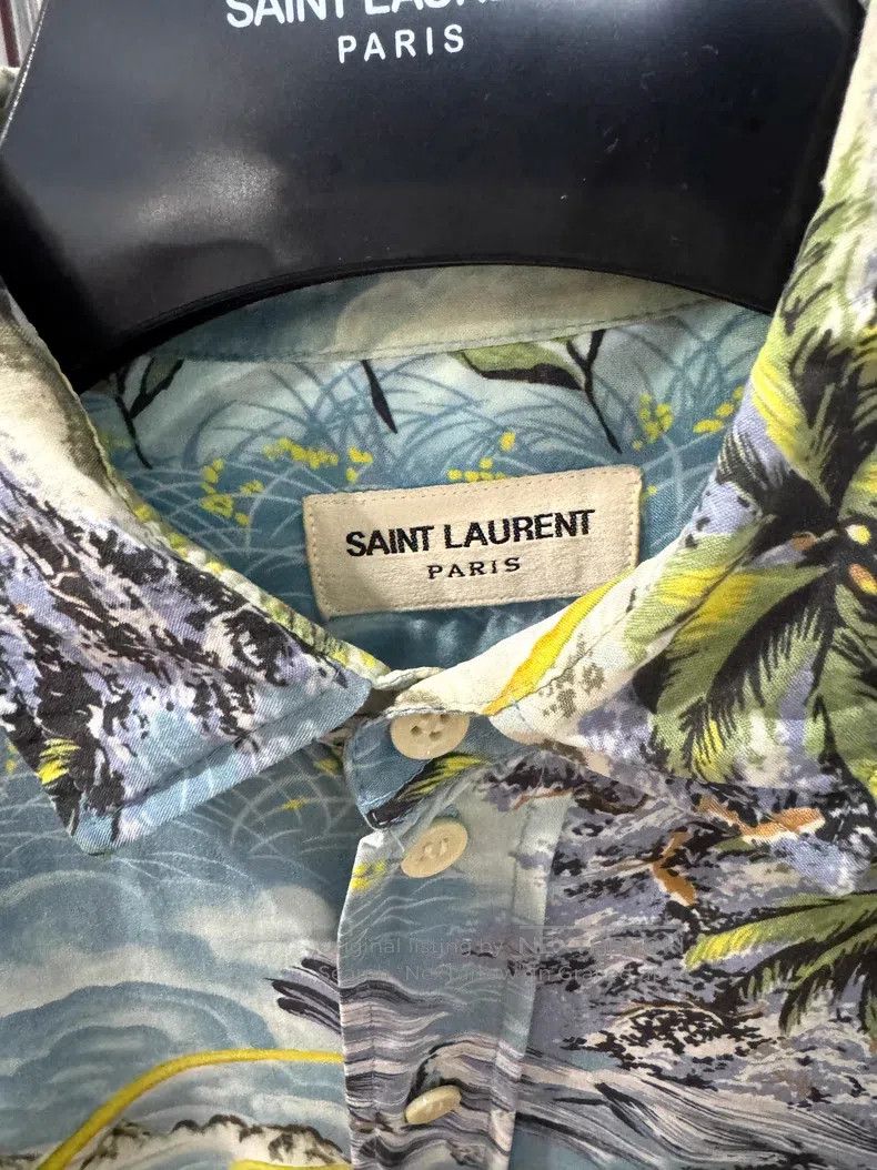 Saint Laurent Paris Saint Laurent Paris Wave Shirt Size XS / US 0-2 / IT 36-38 - 3 Thumbnail