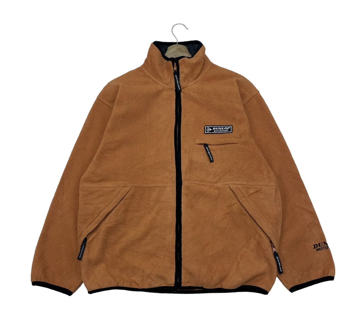 Dunlop 🔥Vintage Dunlop Motorsport Fleece Jacket Size US M / EU 48-50 / 2 - 1 Thumbnail
