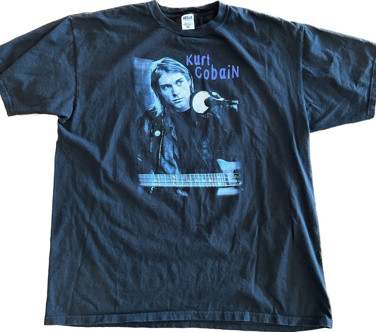 Vintage Vintage ‘03 Kurt Cobain Nirvana Tee Size US XXL / EU 58 / 5 - 1 Thumbnail