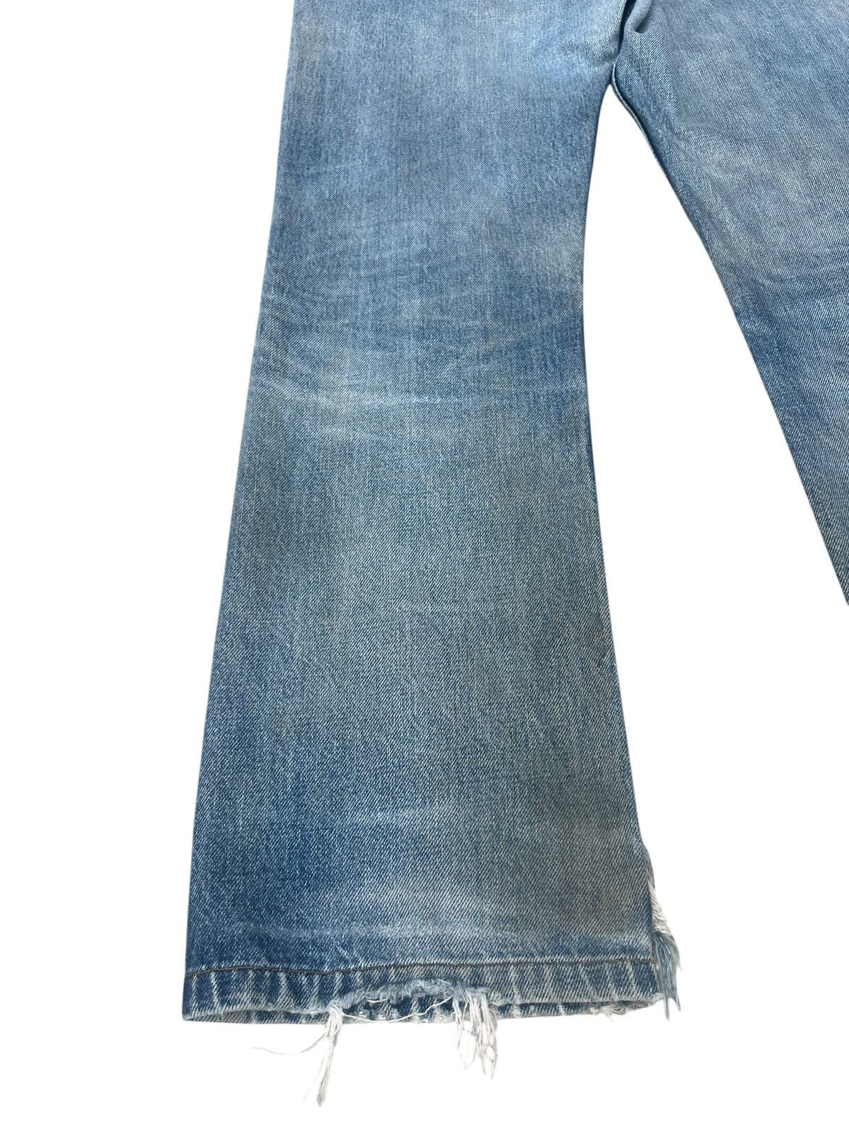 A.P.C. Vintage A.P.C. Japan Distress Dirty Mud Denim Selvedge Jeans Size US 29 - 13 Thumbnail