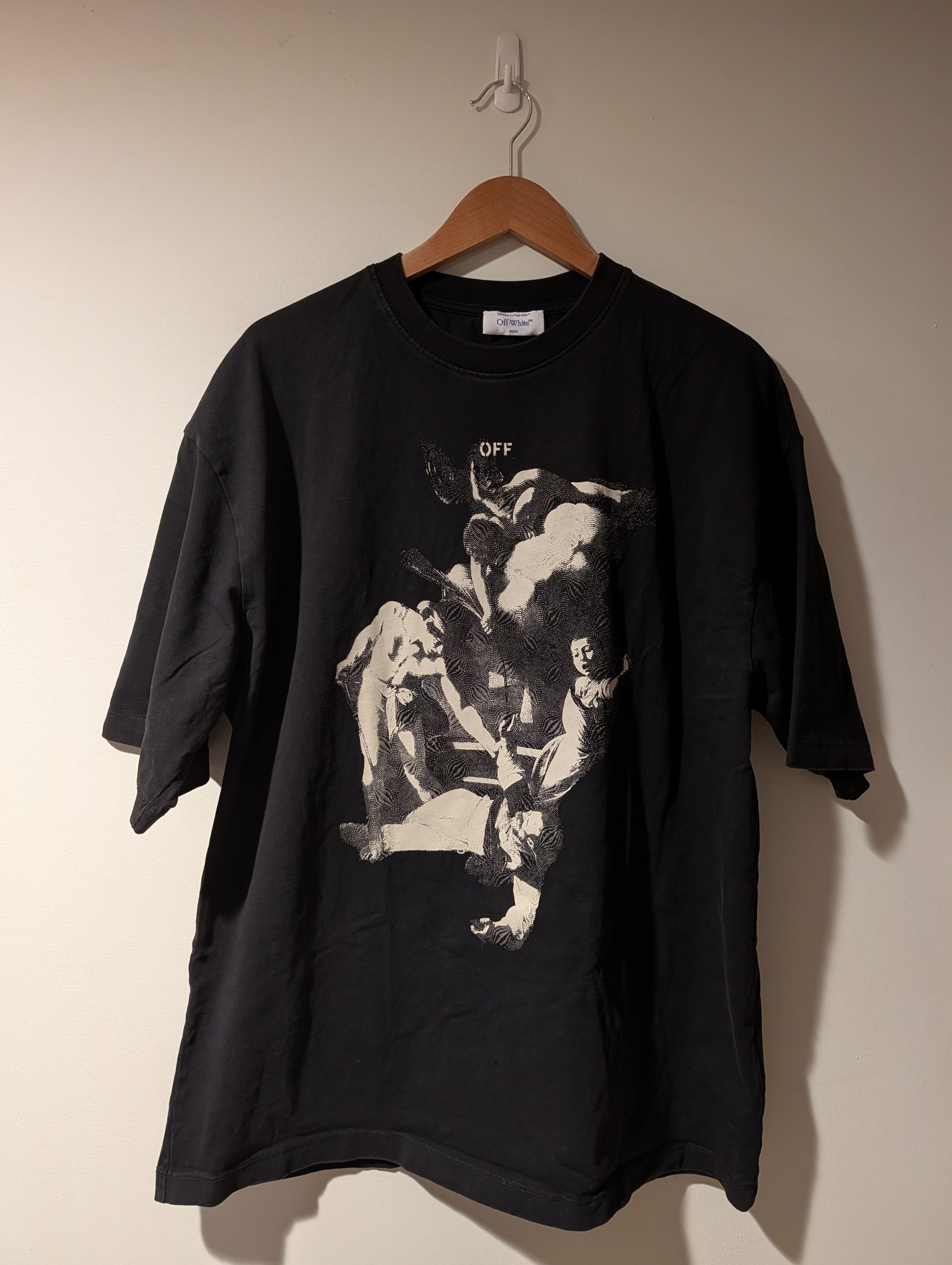 Off-White Off-White Caravaggio 1000 Painting Oversized T-Shirt XL Size US XL / EU 56 / 4 - 1 Thumbnail