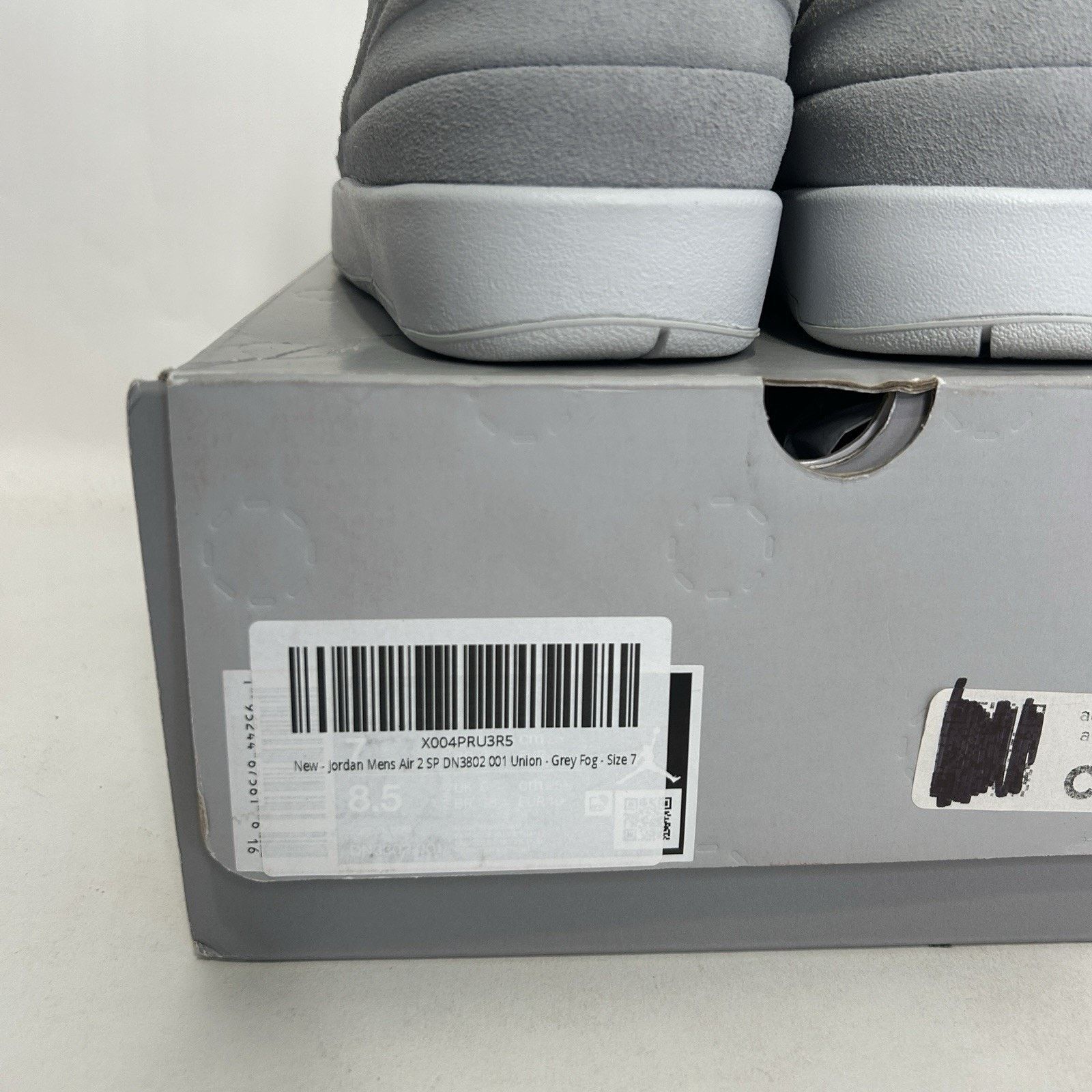 Jordan Brand Nike Air Jordan 2 Retro SP X Union LA “Grey Fog” DN3802-001 Size US 8.5 / IT 38.5 - 5 Thumbnail