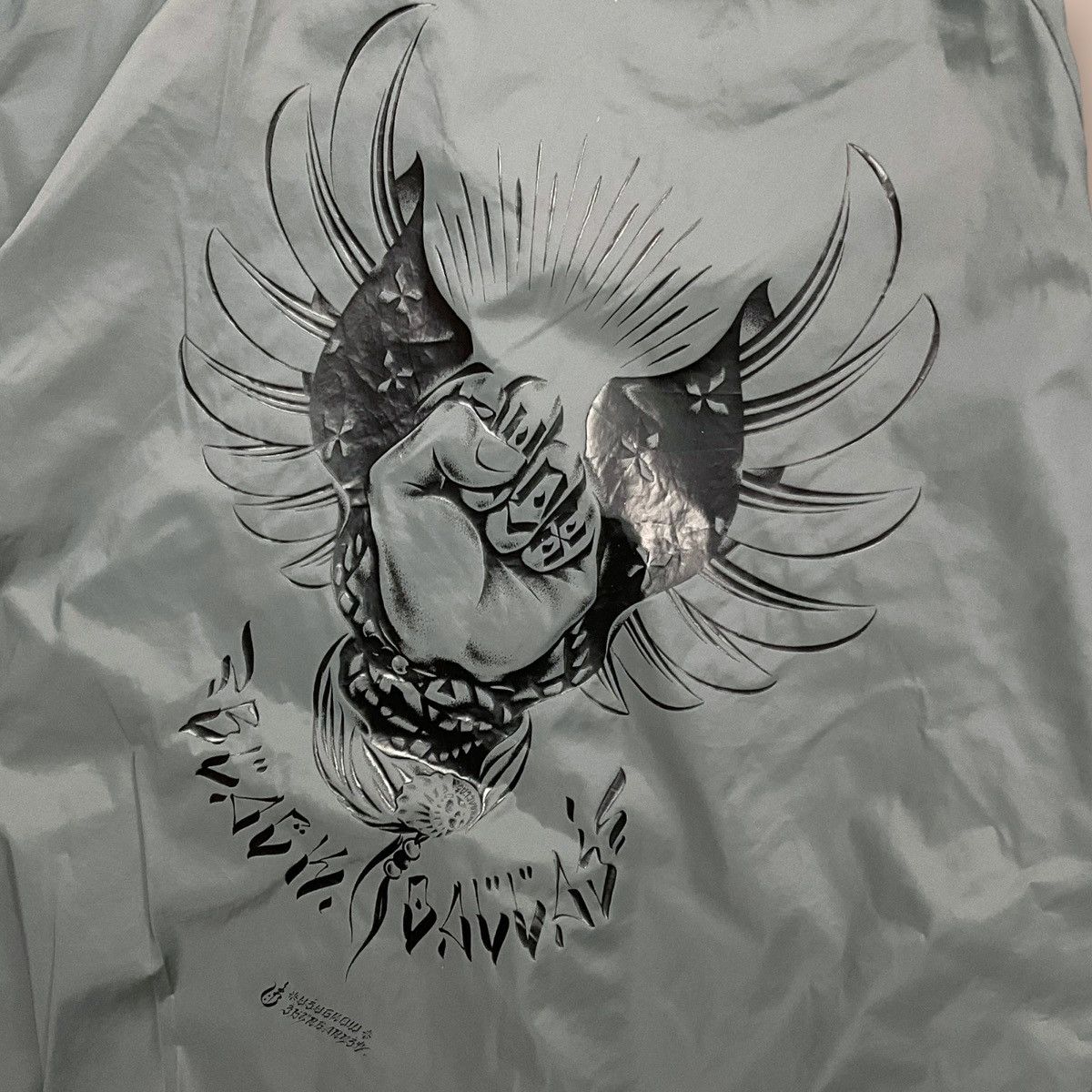 Japanese Brand BLACK DALLAS "RISE" Nylon Jacket Artwork by USUGROW Size US XL / EU 56 / 4 - 11 Thumbnail