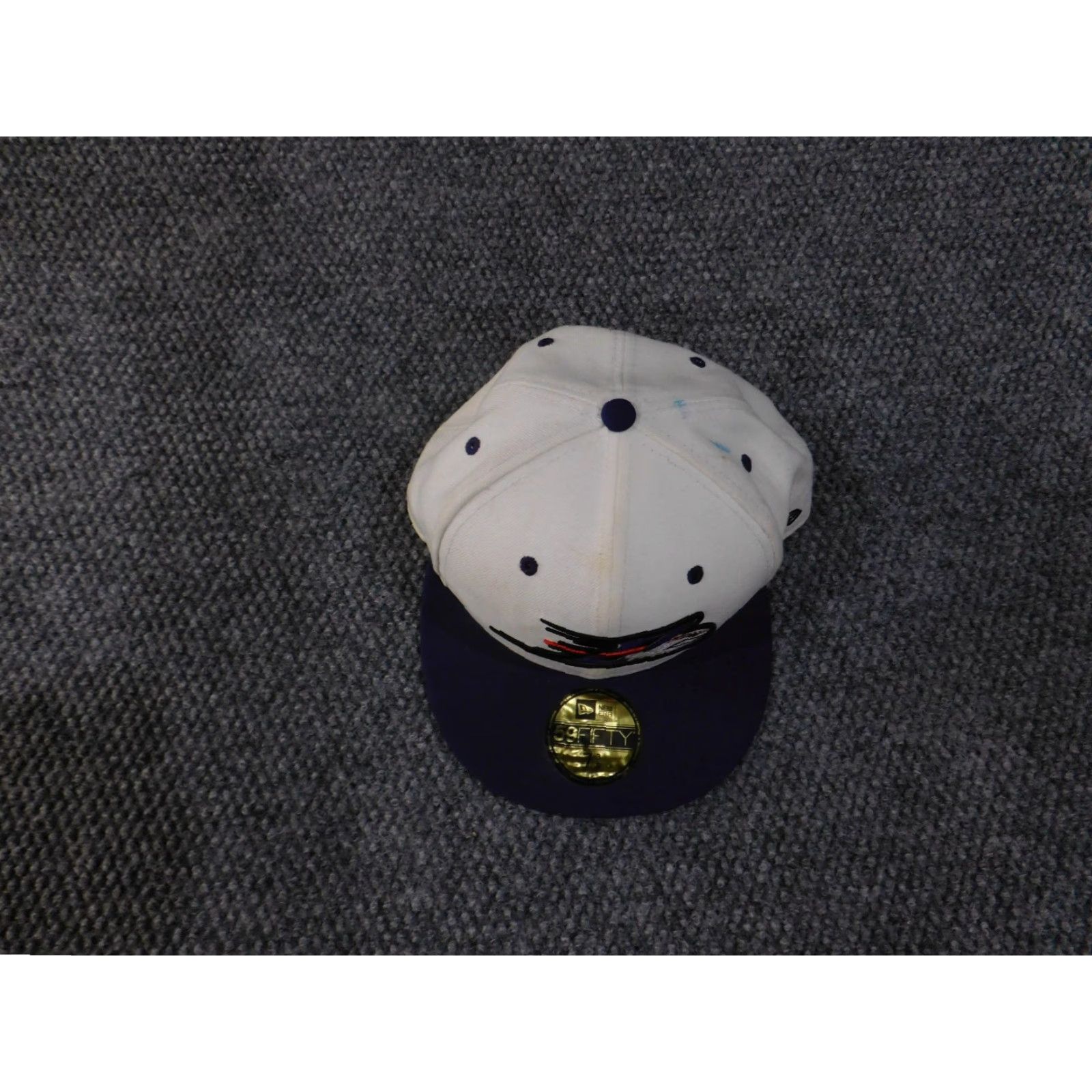 Vintage The Game Baseball Cap Mens One Size White Red Solid Canvas Polyester Lightweight Cap Picture: Blue Size ONE SIZE - 4 Thumbnail