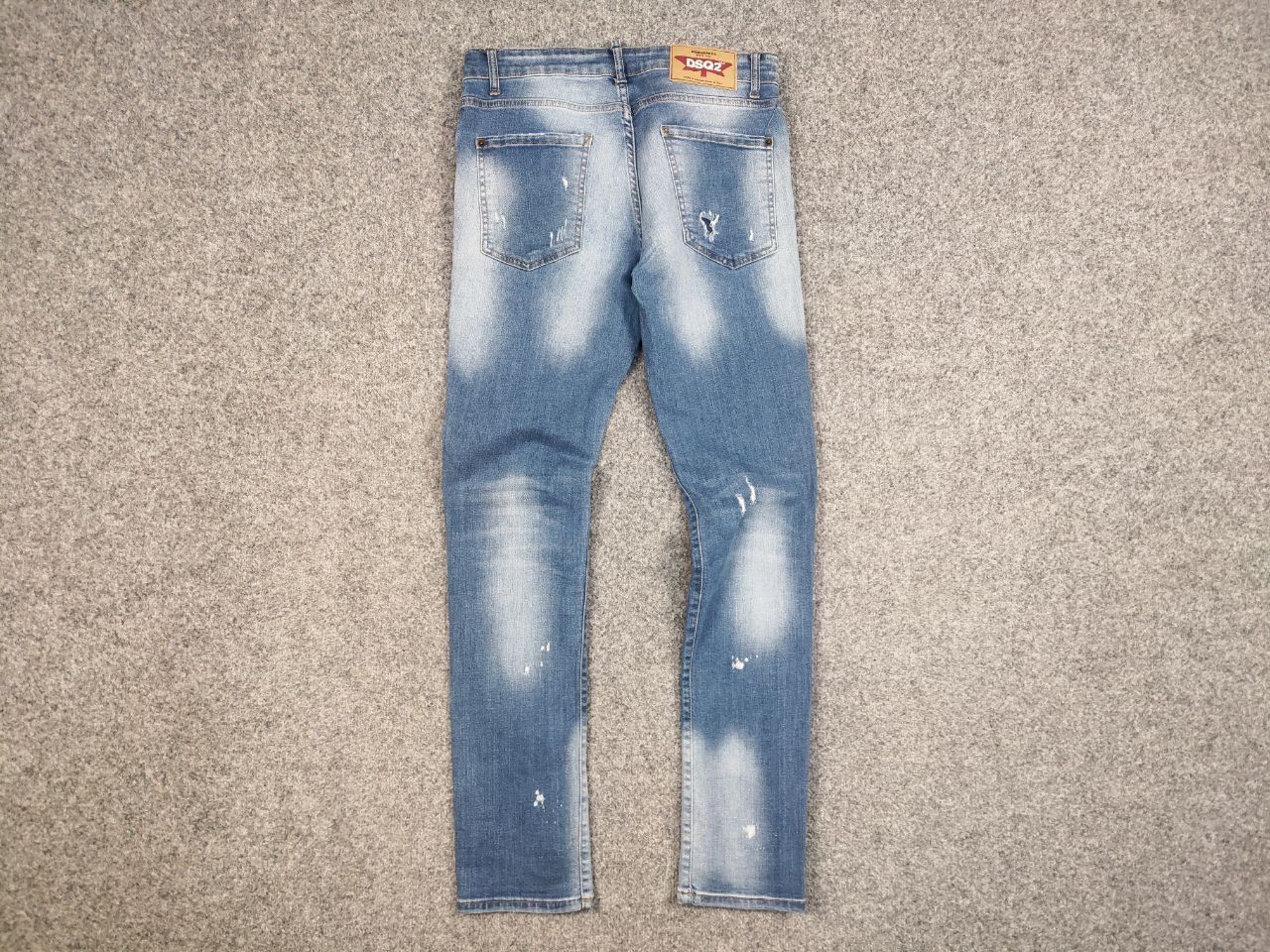 Dsquared2 Vintage 90s Dsquared2 authentic Distressed Paint Denim Jeans Size US 32 / EU 48 - 12 Thumbnail