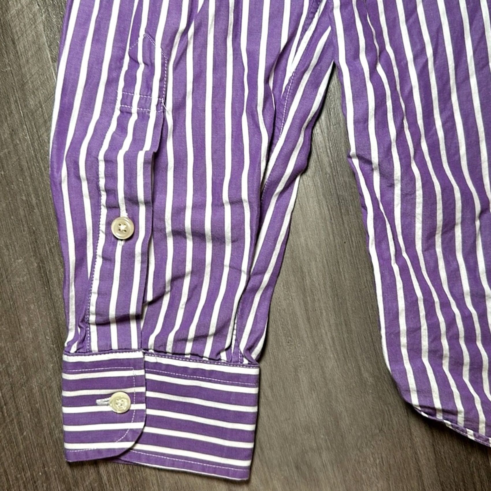 Bills Khakis Bills Khakis Classic Fit Long Sleeve Button Down - Medium Mens Purple Shirt Size US M / EU 48-50 / 2 - 4 Thumbnail
