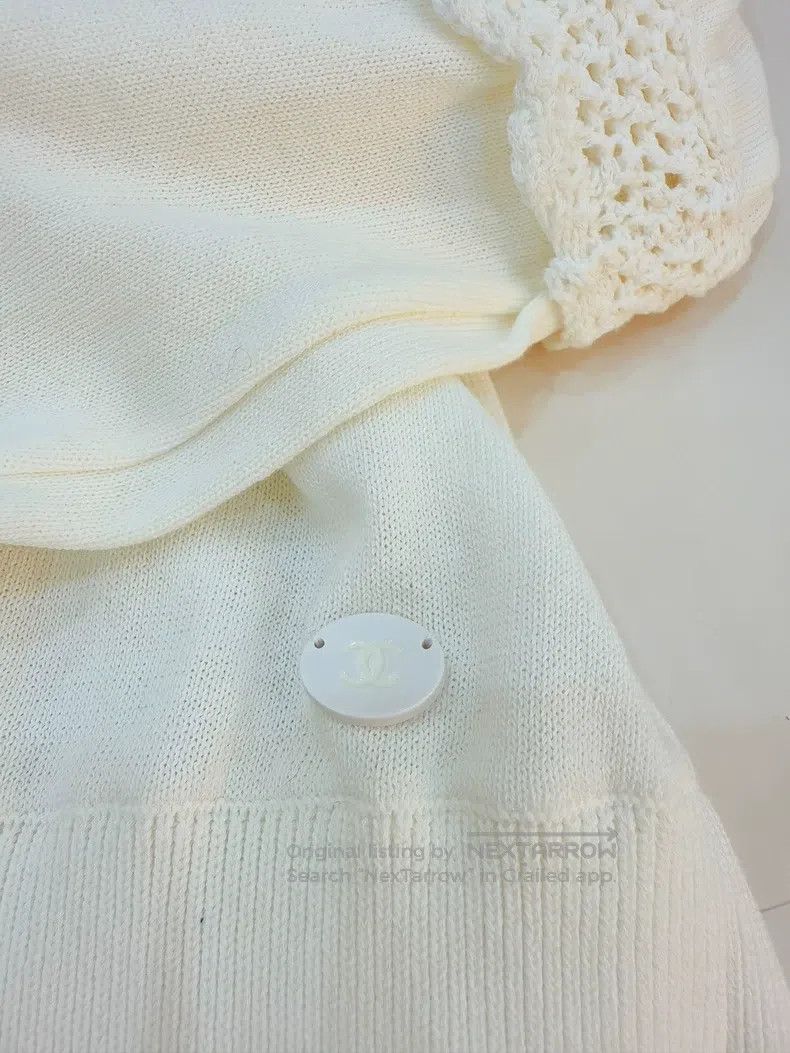Chanel Chanel Court sleeve knitted long sleeves Size XS / US 0-2 / IT 36-38 - 4 Thumbnail
