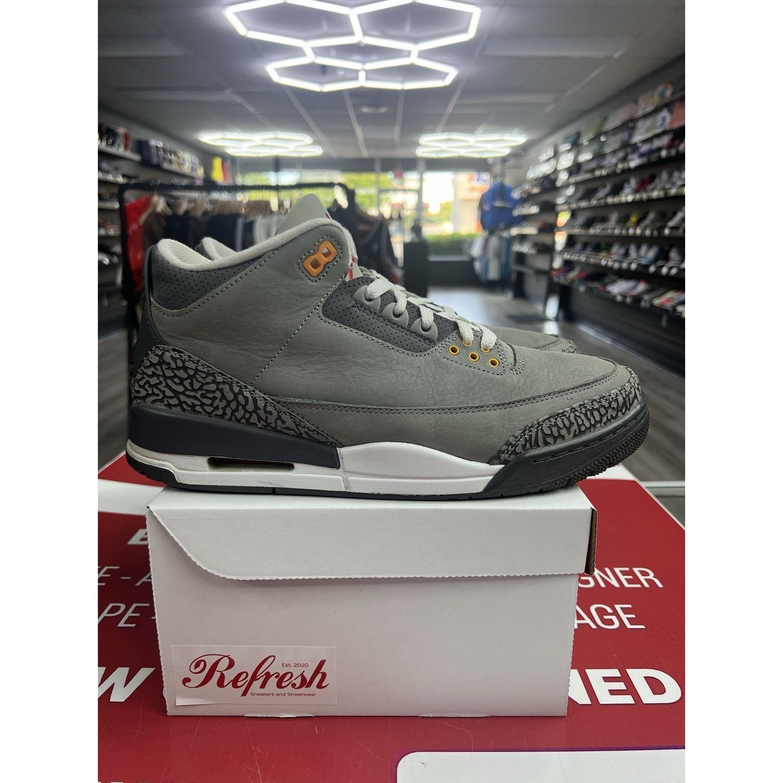 Jordan Brand Air Jordan 3 Retro Cool Grey (2021) Size 11 (CT8532-012) Size US 11 / EU 44 - 1 Thumbnail