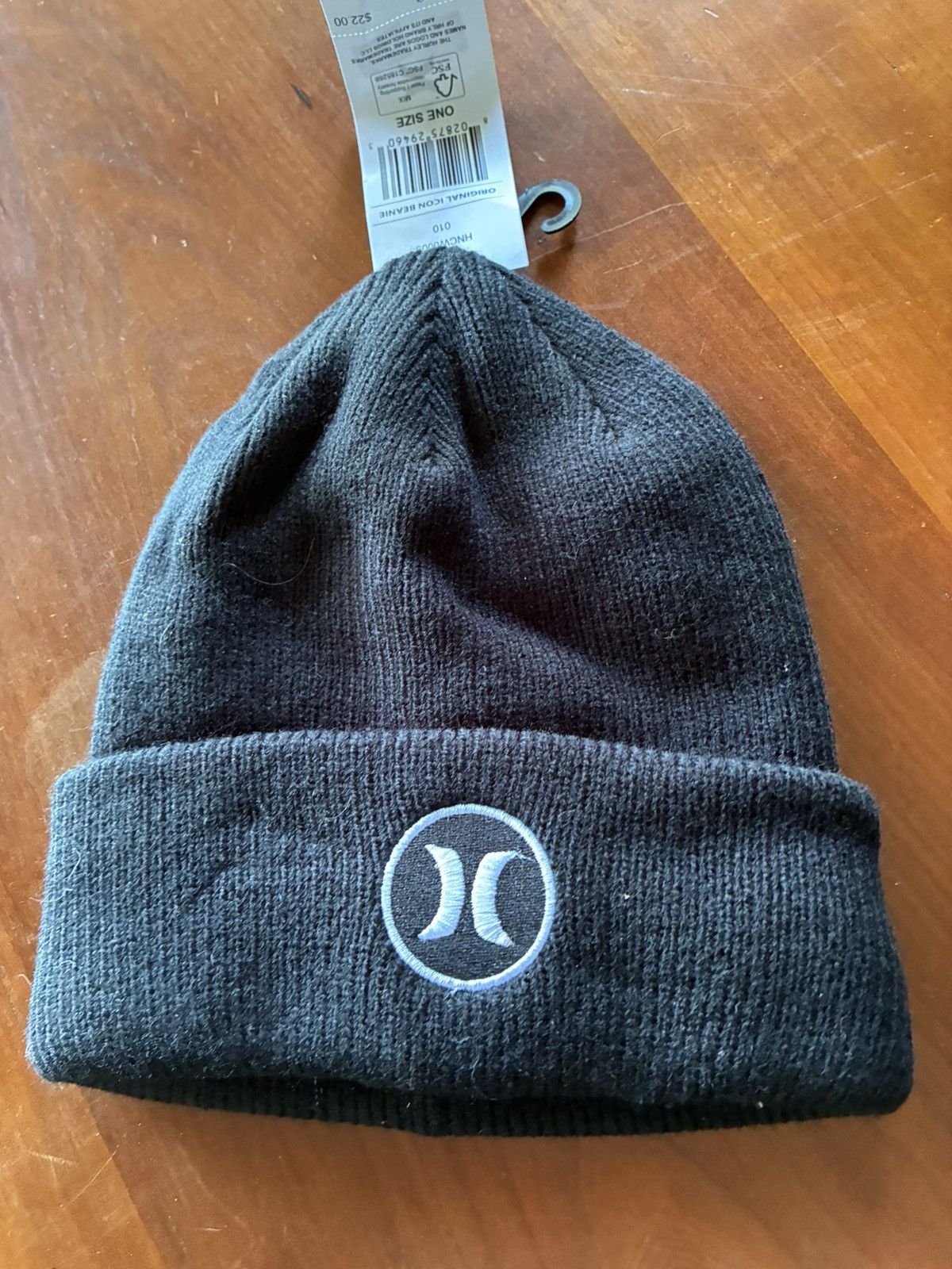 Hurley Hurley black beanie Size ONE SIZE - 2 Thumbnail