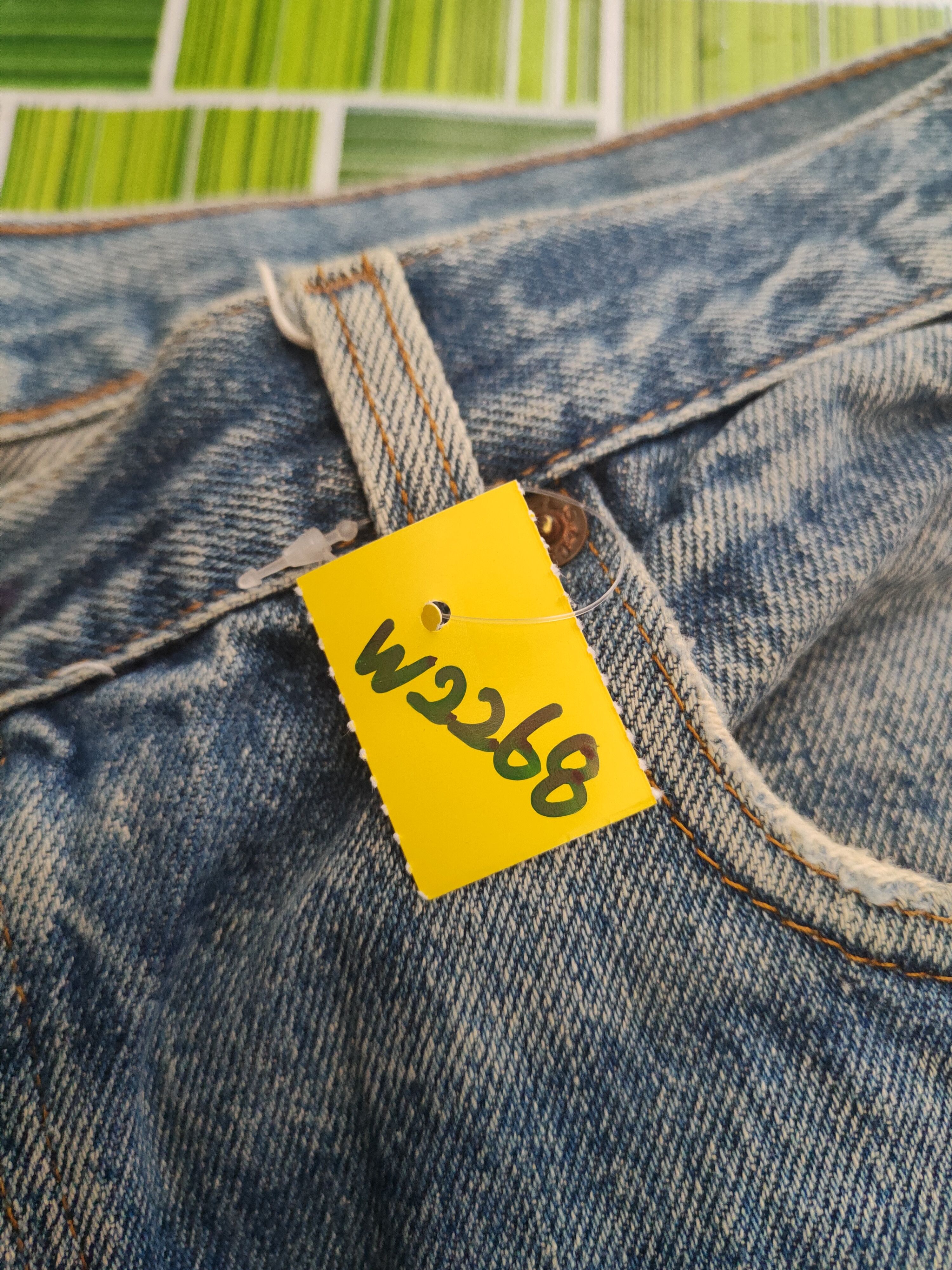 Levi's DL 80' Levi's Blue Distressed Ripped Jeans #W2268 Size US 36 / EU 52 - 19 Thumbnail