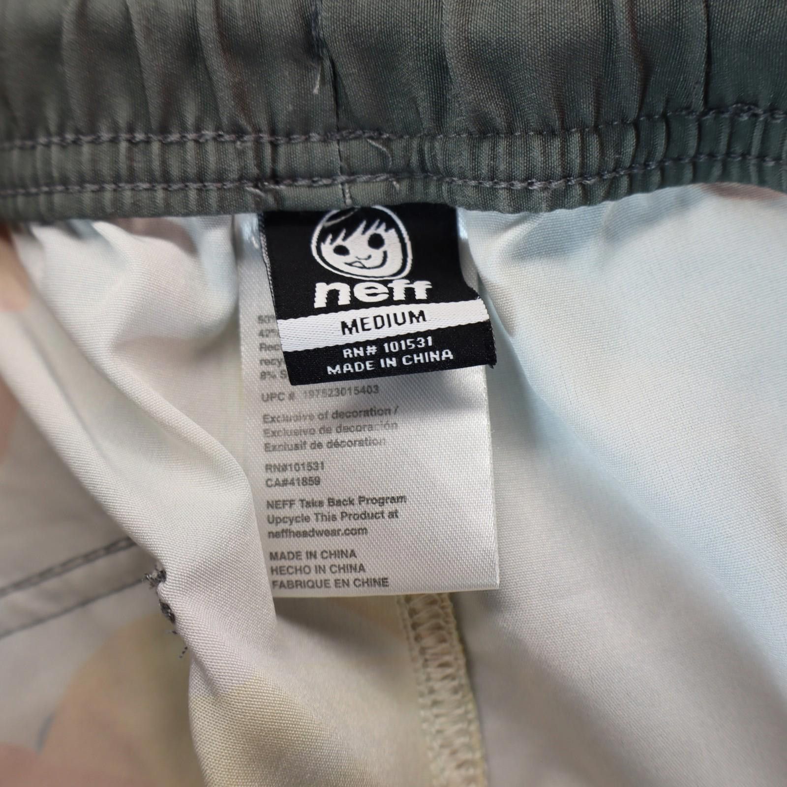 NEFF Neff Trunks Men Medium Swim Board Shorts Yellow Duck 28W Size US 32 / EU 48 - 8 Thumbnail