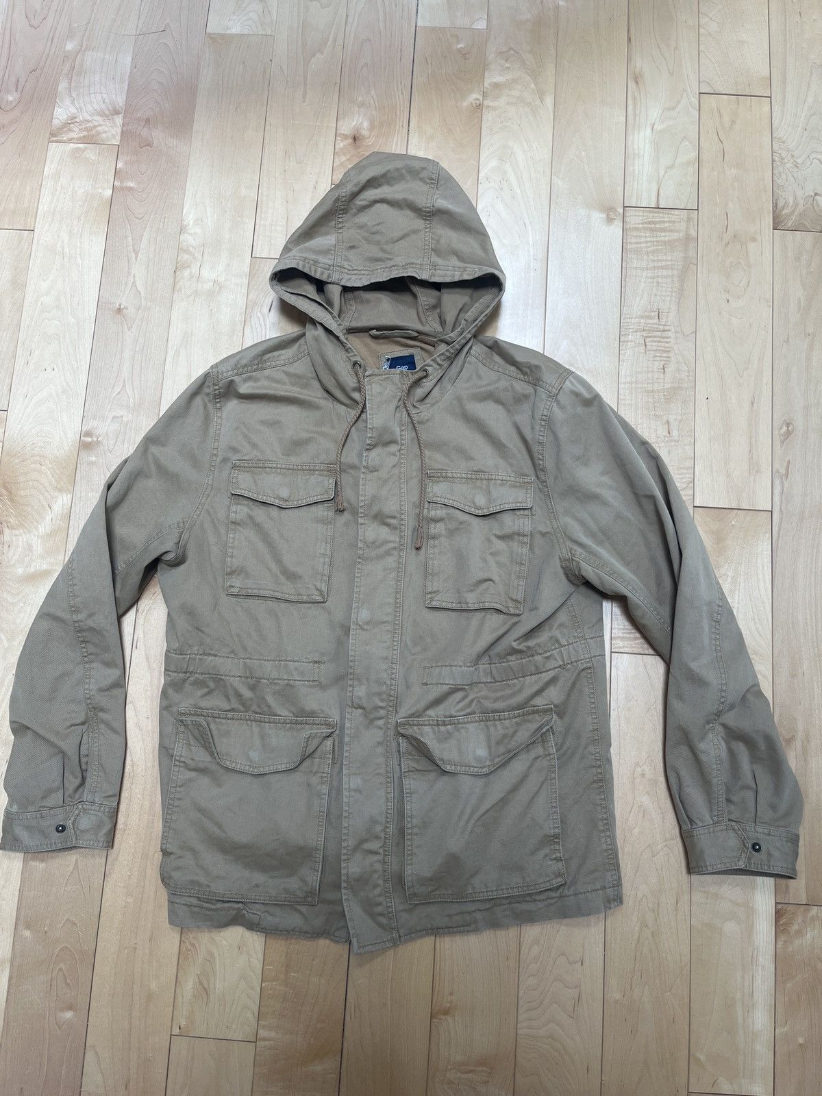 Gap × Vintage Vintage Canvas Gap Utility Jacket XL Size US XL / EU 56 / 4 - 1 Thumbnail