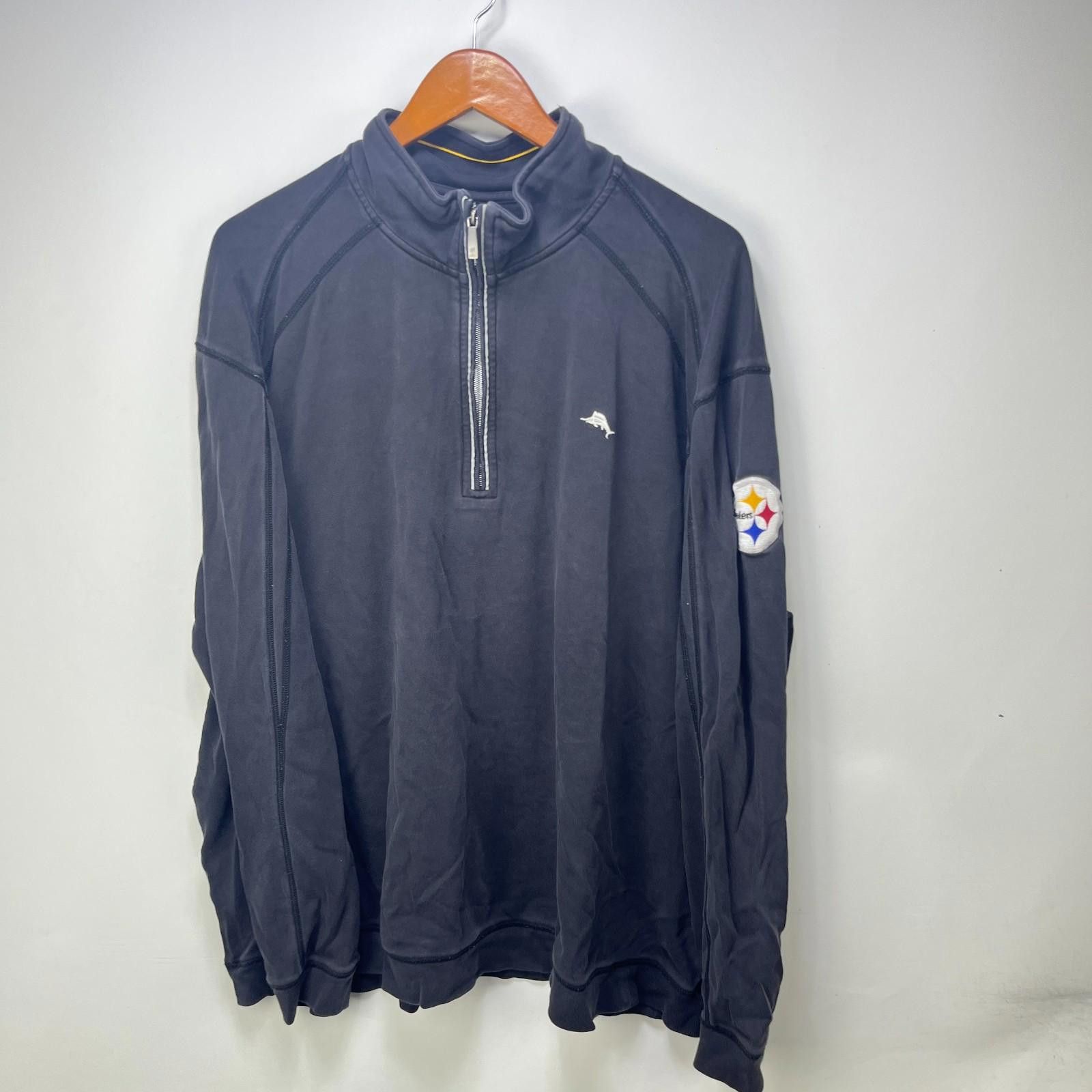 Tommy Bahama Vintage Tommy Bahama Pittsburgh Steelers Shirt 2XL Size ONE SIZE - 1 Thumbnail