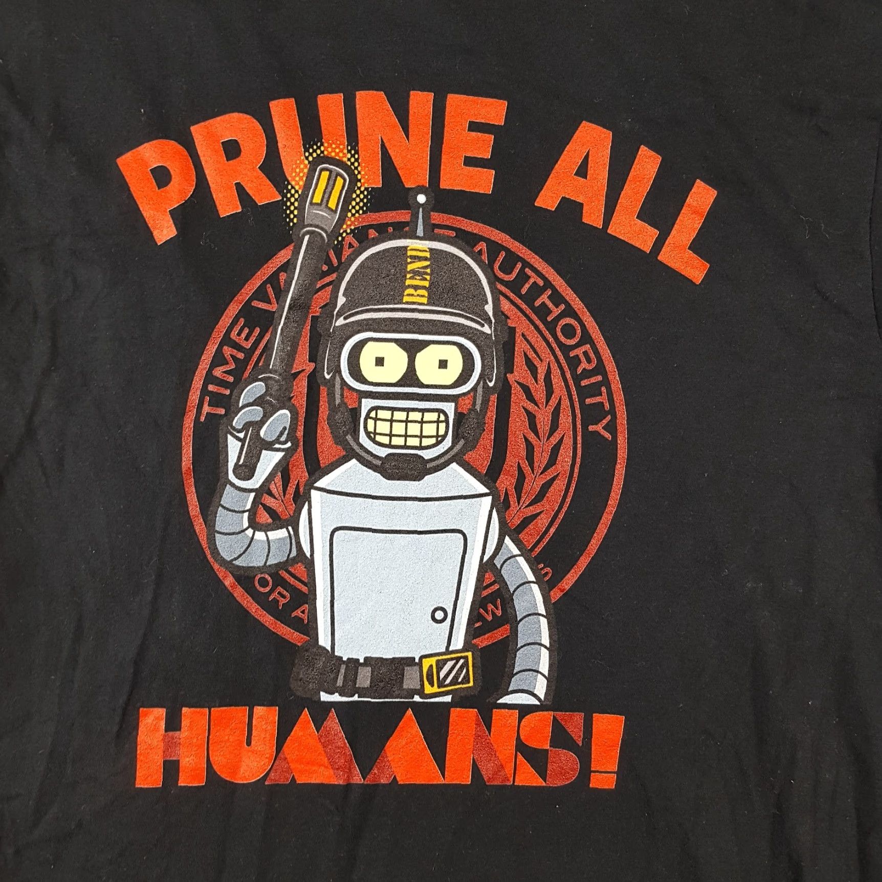 Port & Company VINTAGE Futurama Bender T-Shirt Men Small Retro Cartoon TV 00s 90s Y2K Outdoor Cotton Size US S / EU 44-46 / 1 - 3 Thumbnail