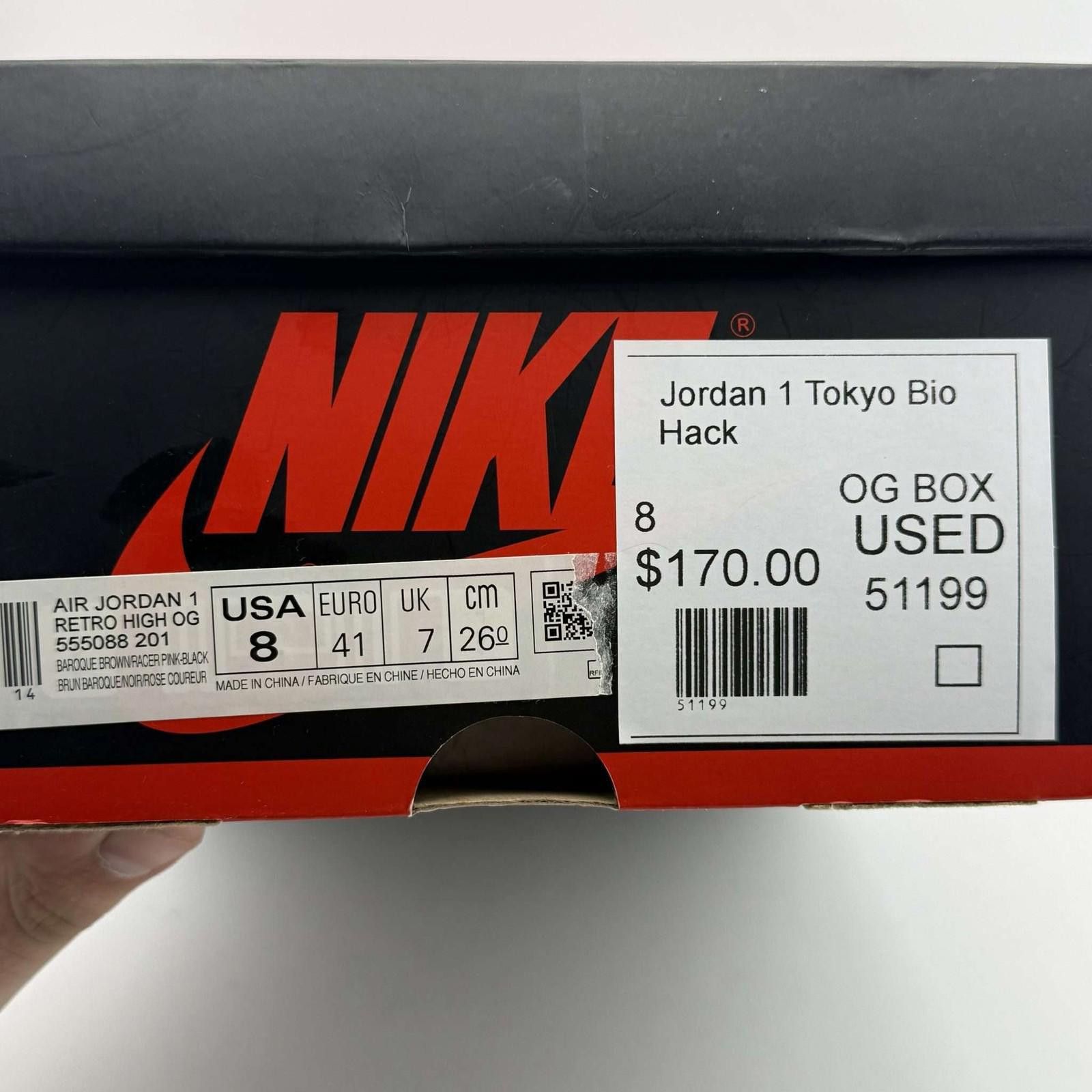 Nike Nike Air Jordan 1 Tokyo Bio Hack US 8 Used with Box Size US 8 / EU 41 - 8 Thumbnail