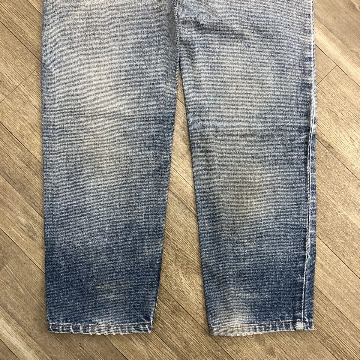 Levi's × Levi's Vintage Clothing 🇺🇸90’s Vintage Levis 510 Straight Nice Faded Jeans Size US 28 / EU 44 - 15 Thumbnail