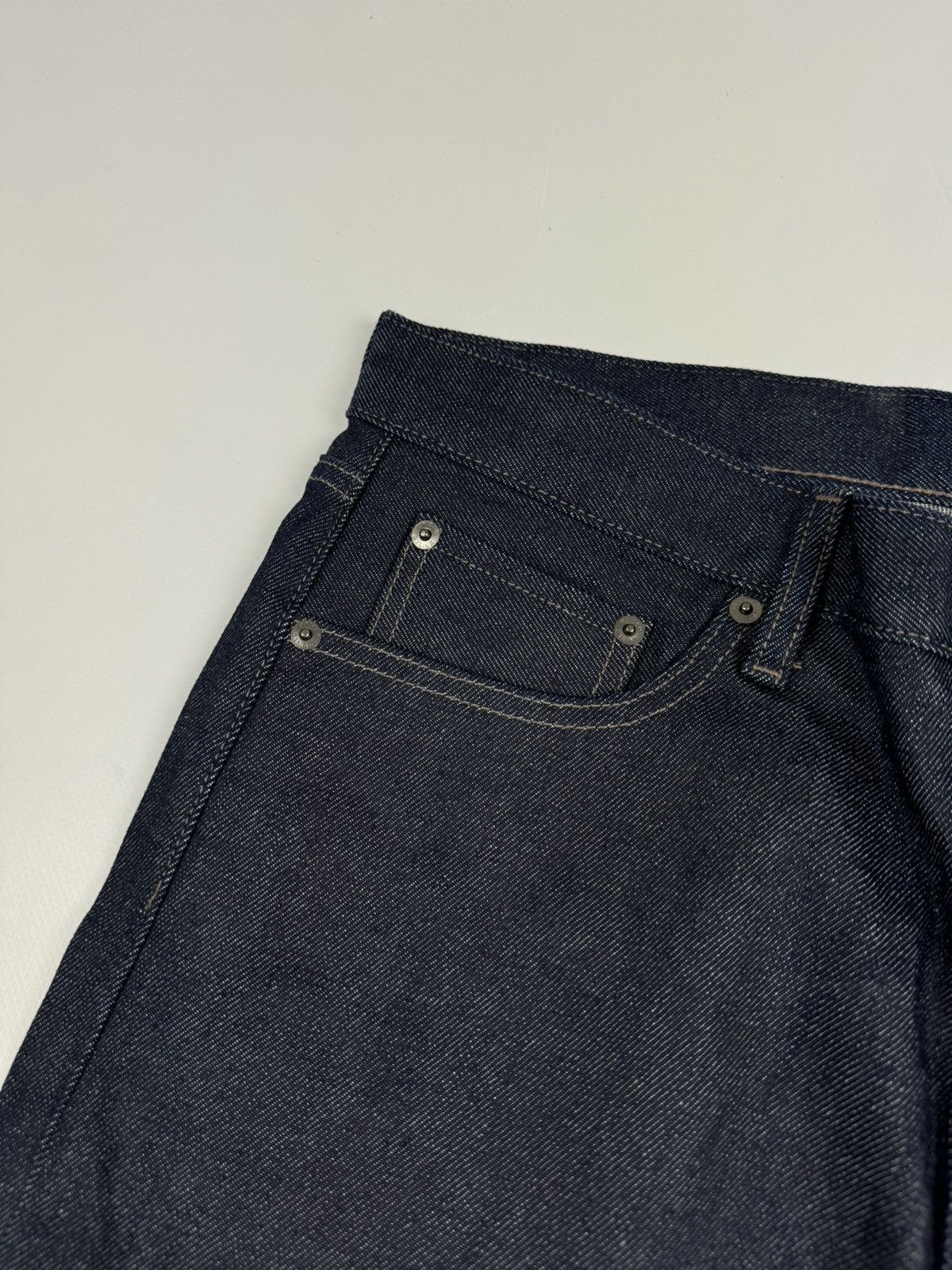 Uniqlo Uniqlo Selvage Denim Navy Jeans Size US 34 / EU 50 - 12 Thumbnail