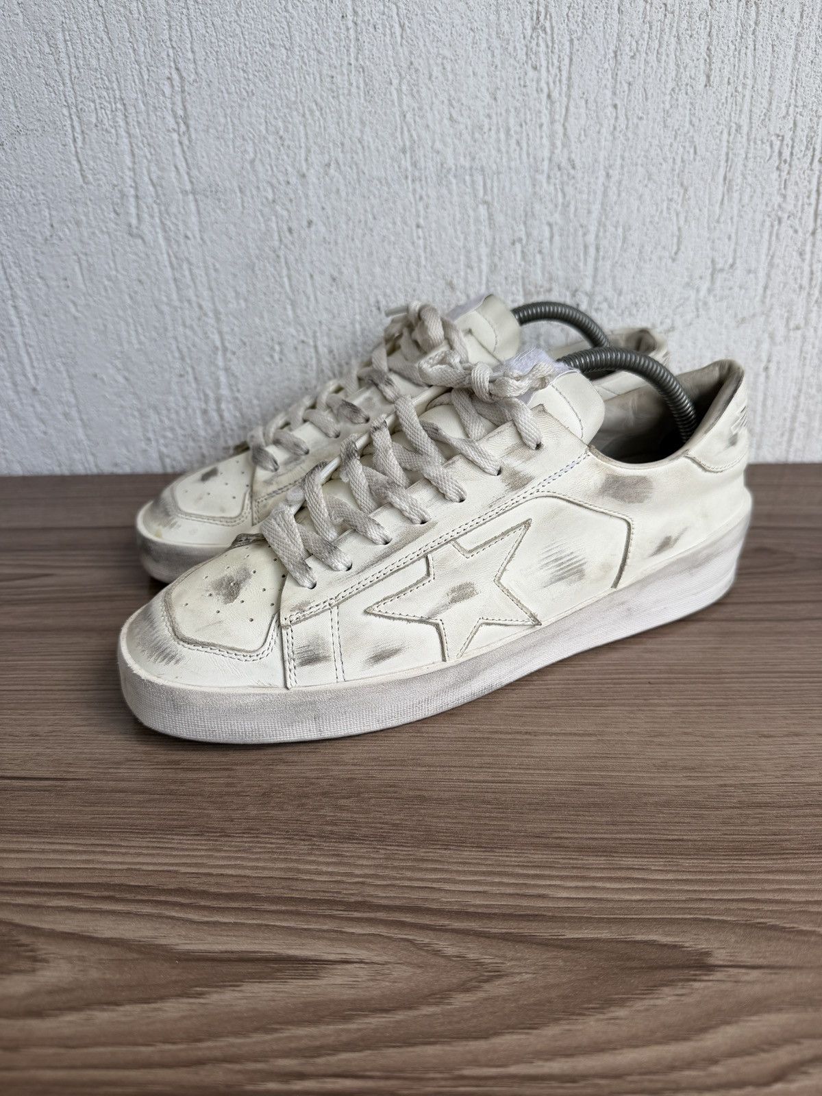 Golden Goose Limited edition distress stardan trainer Size US 6.5 / EU 39-40 - 1 Thumbnail