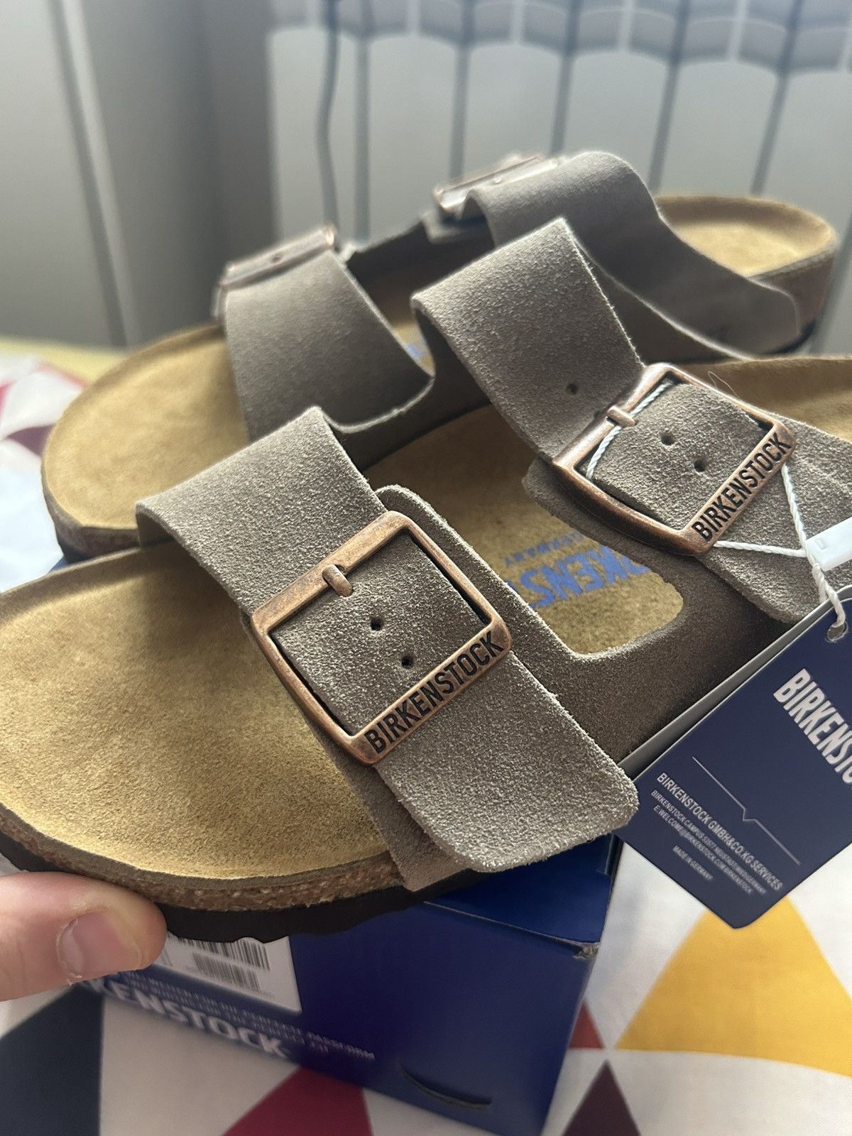 Birkenstock Birkenstock Arizona Taupe Size US 8 / IT 38 - 2 Thumbnail