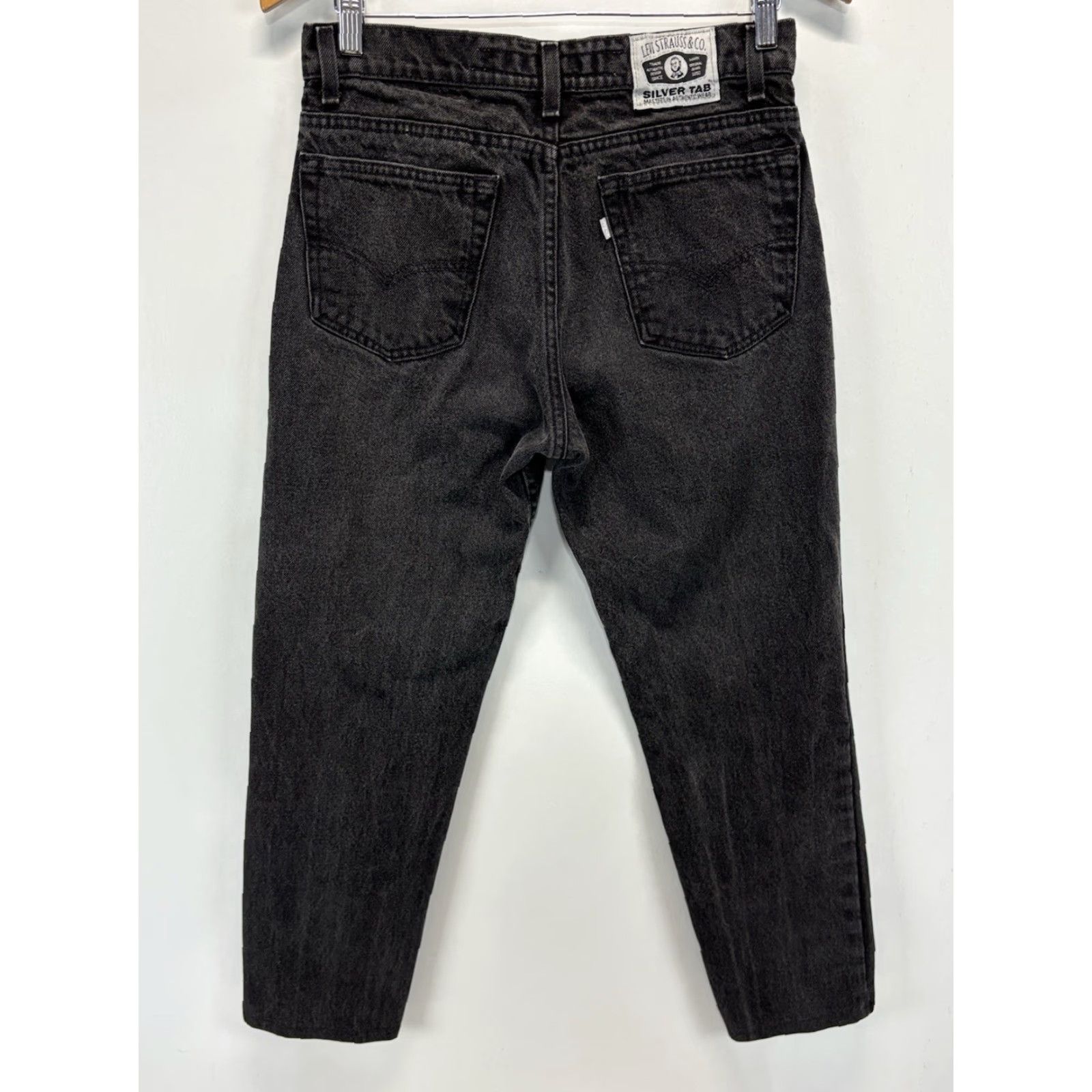 Levi's VINTAGE Levi's 512 Jeans - Jeans - Men - 30x27 / 32x34 - Black - 90s Made USA - Straight Fit Size US 30 / EU 46 - 3 Thumbnail