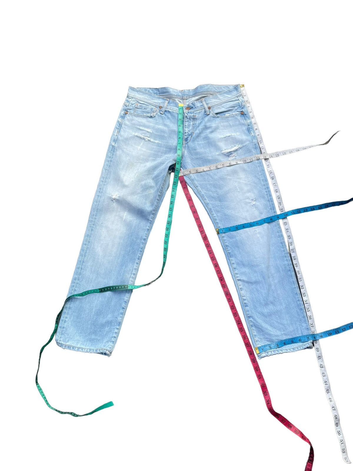 Ripo Trenta Anni Distresed Denim