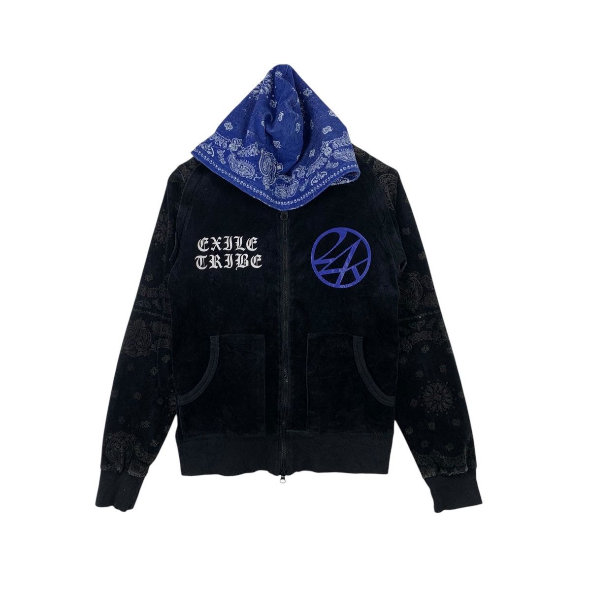 Vintage Vintage 24 KARAT Exile Tribe Japanese Brand Hoodie Sweater Size M / US 6-8 / IT 42-44 - 1 Thumbnail