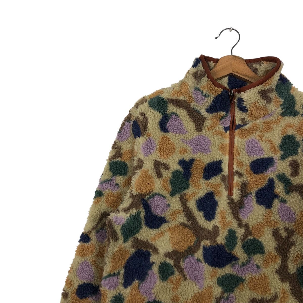 Japanese Brand × Vintage 📌Vintage Half Zipper Fleece Jacket Bean Singnature Size US M / EU 48-50 / 2 - 8 Thumbnail