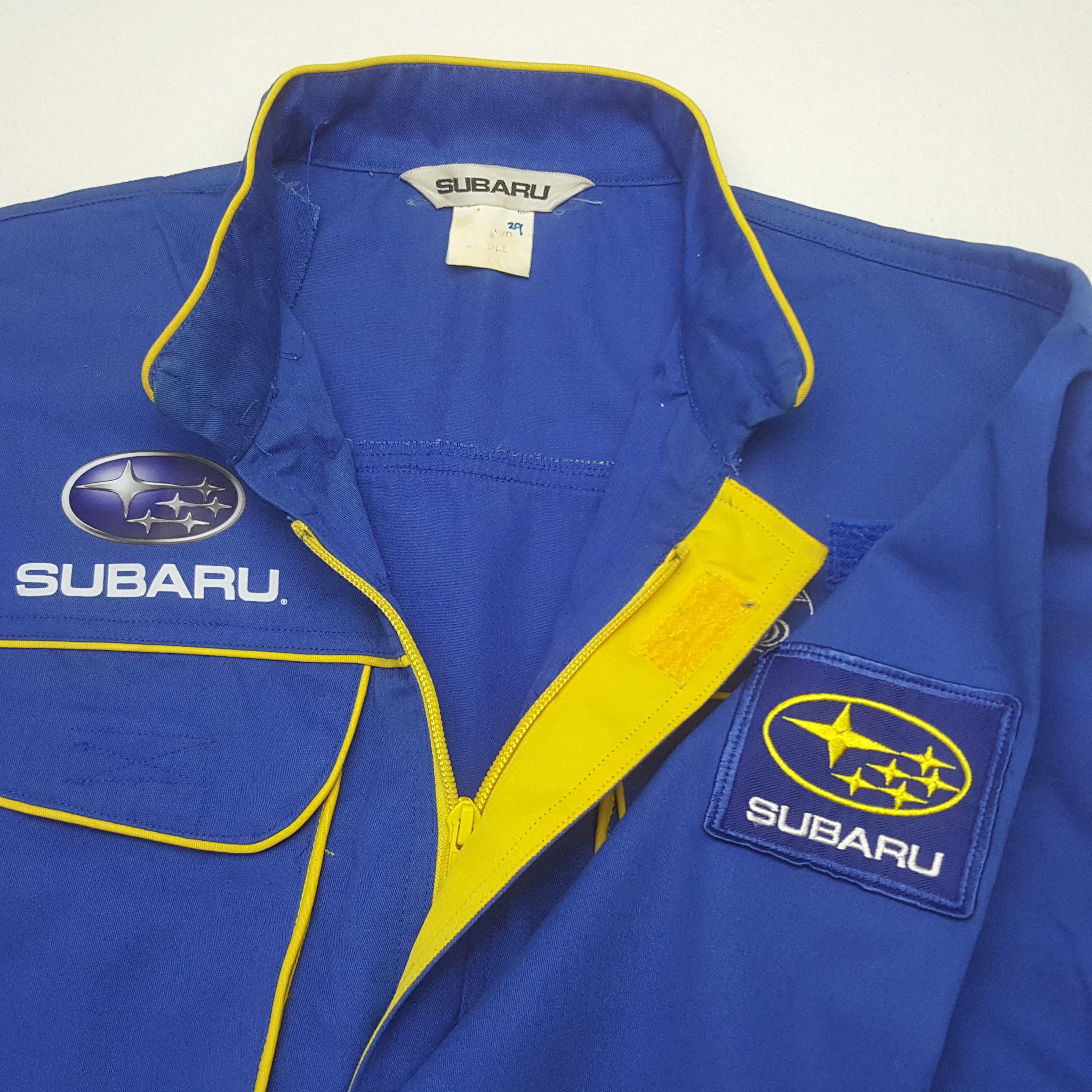 Japanese Brand Vintage Subaru Japanese Rally Team Coverall Jacket C308N19 Size US L / EU 52-54 / 3 - 9 Thumbnail