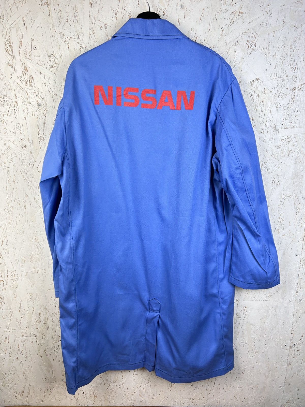 Japanese Brand Vintage Nissan Japan JDM Mechanic Coat In Blue Size US L / EU 52-54 / 3 - 5 Thumbnail
