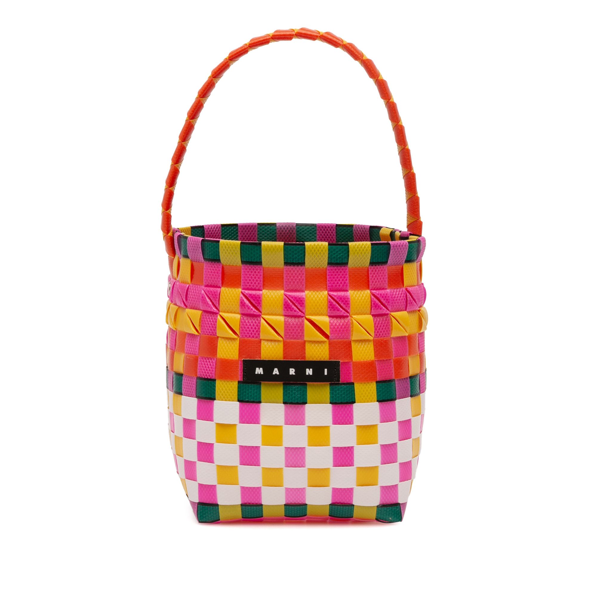 Marni Woven Plastic Basket Bag