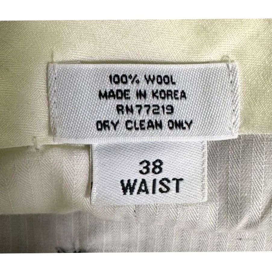 Joseph Joseph & Feiss Dress Pants Mens 38 Grey Plaid 100% Wool Straight Office Pleated Dress Pants Mens 38 Grey Plaid 100% Wool Straight Office Pleated Size US 38 / EU 54 - 4 Thumbnail
