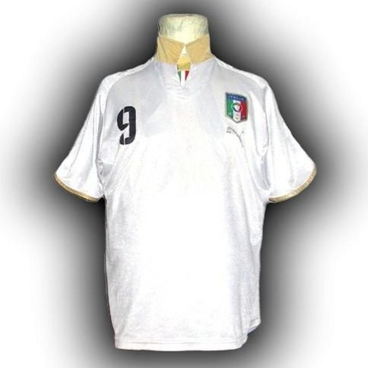 Puma Italy 2006 2007 2008 Away Shirt Jersey Maglia Size US L / EU 52-54 / 3 - 2 Thumbnail