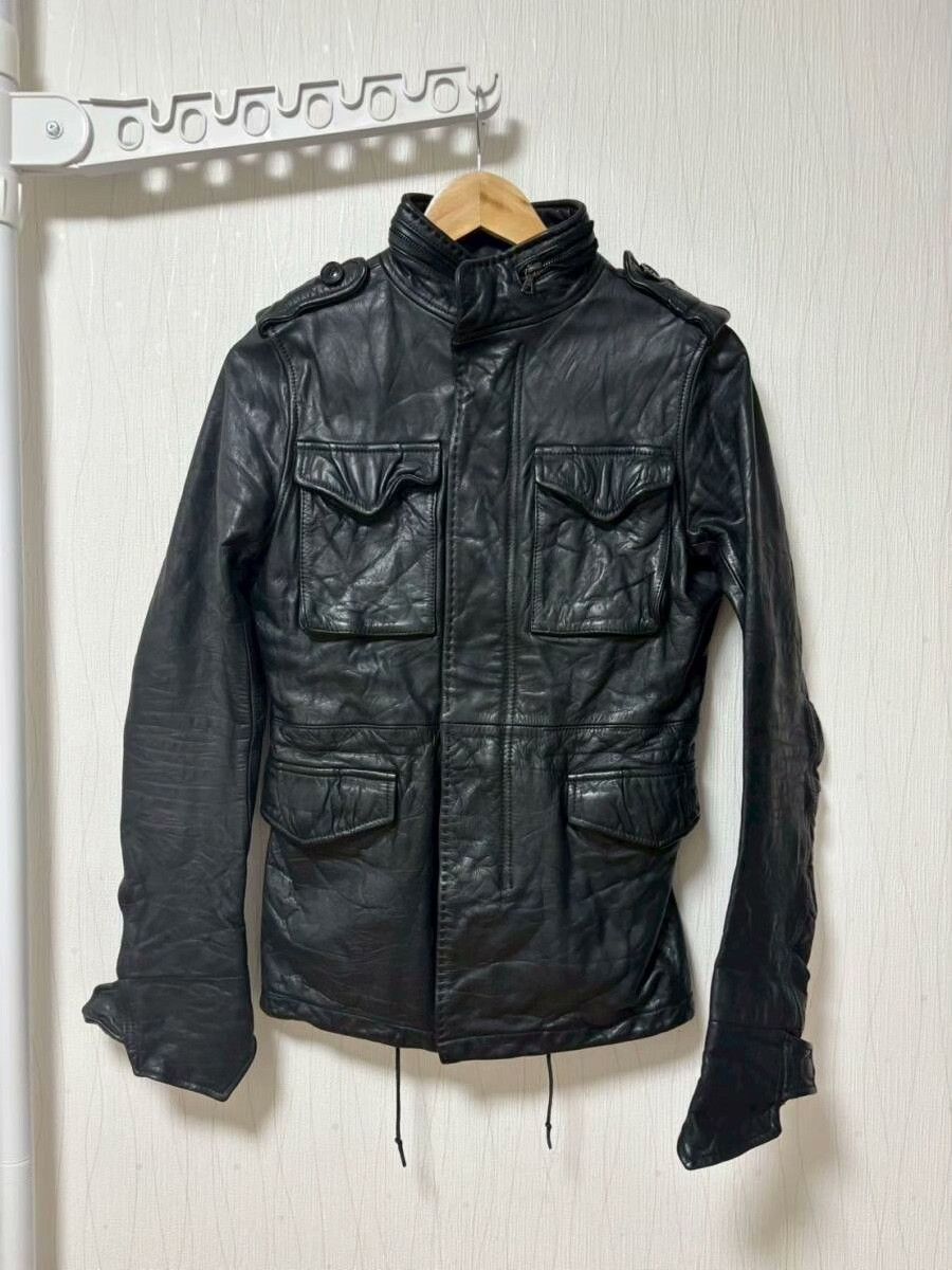 Other Attack the Mind 7 Calf Leather Jacket Size US S / EU 44-46 / 1 - 1 Thumbnail