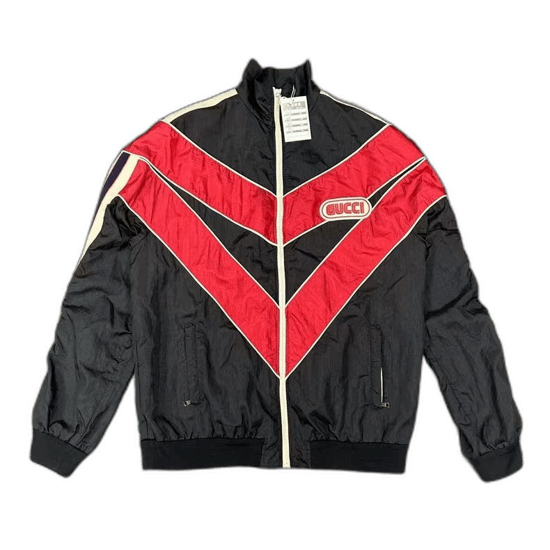 Gucci GUCCI Side Logo Jacket with Rhinestones-2506 Size US S / EU 44-46 / 1 - 1 Thumbnail
