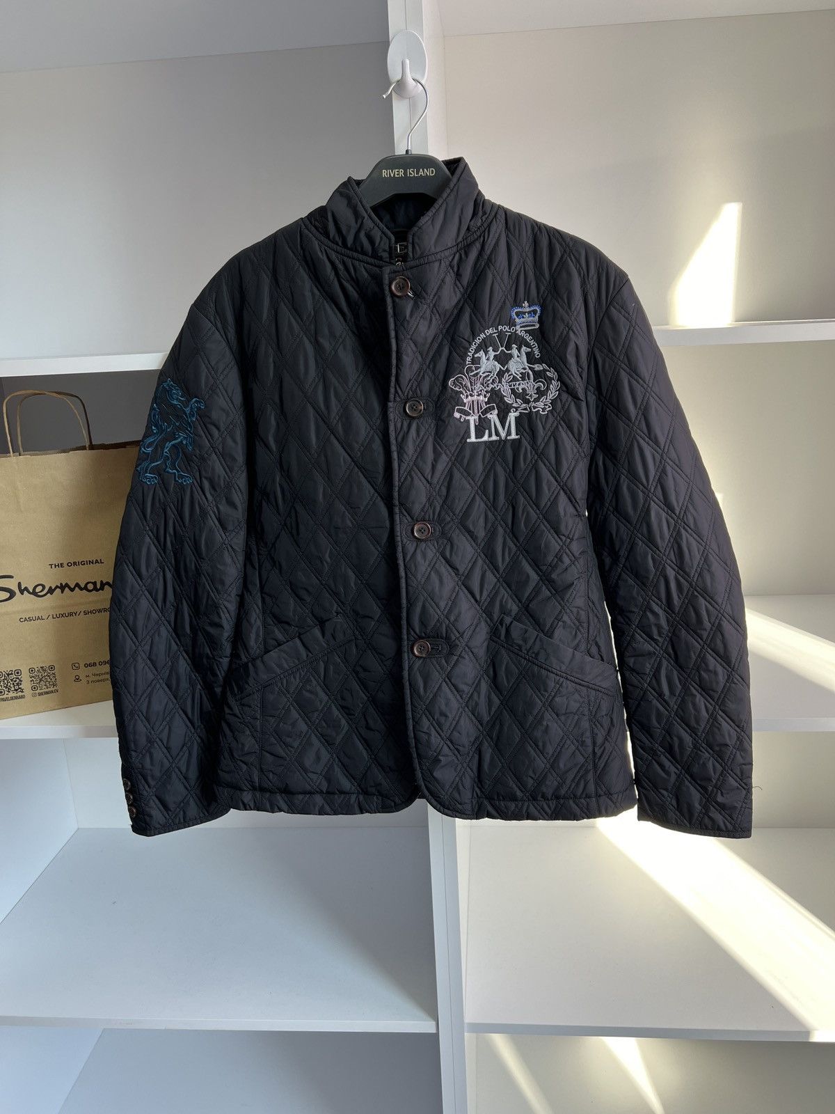 La Martina × Vintage Vintage La Martina Quitted Jacket Size US M / EU 48-50 / 2 - 5 Thumbnail