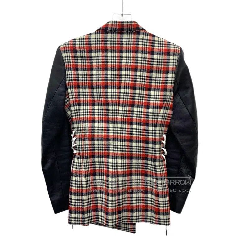 Louis Vuitton Louis Vuitton Color-block check shearling paneled lapel do Size XXS / US 00 / IT 34 - 2 Thumbnail