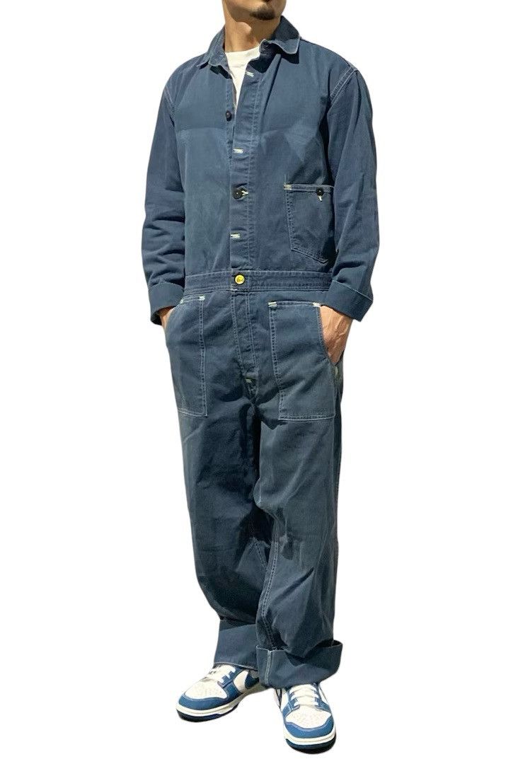 Levi's Vintage Clothing AW03 BARTHOLEMEW COVERALLS WORKERS Size US M / EU 48-50 / 2 - 1 Thumbnail