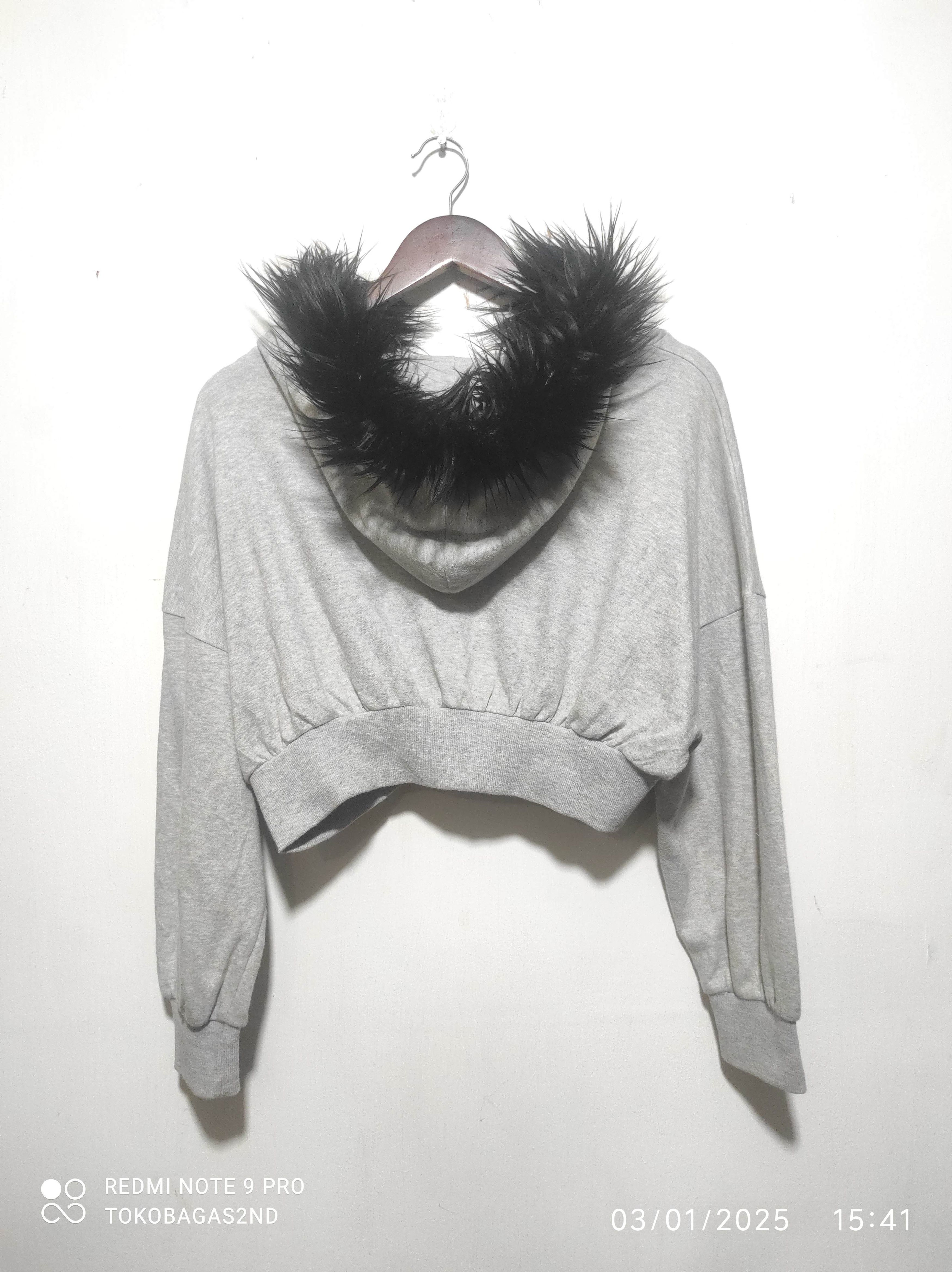Hysteric Glamour The Moon Crop Zip Fur Hoodie IfSixWasNine LGB style Size M / US 6-8 / IT 42-44 - 9 Thumbnail