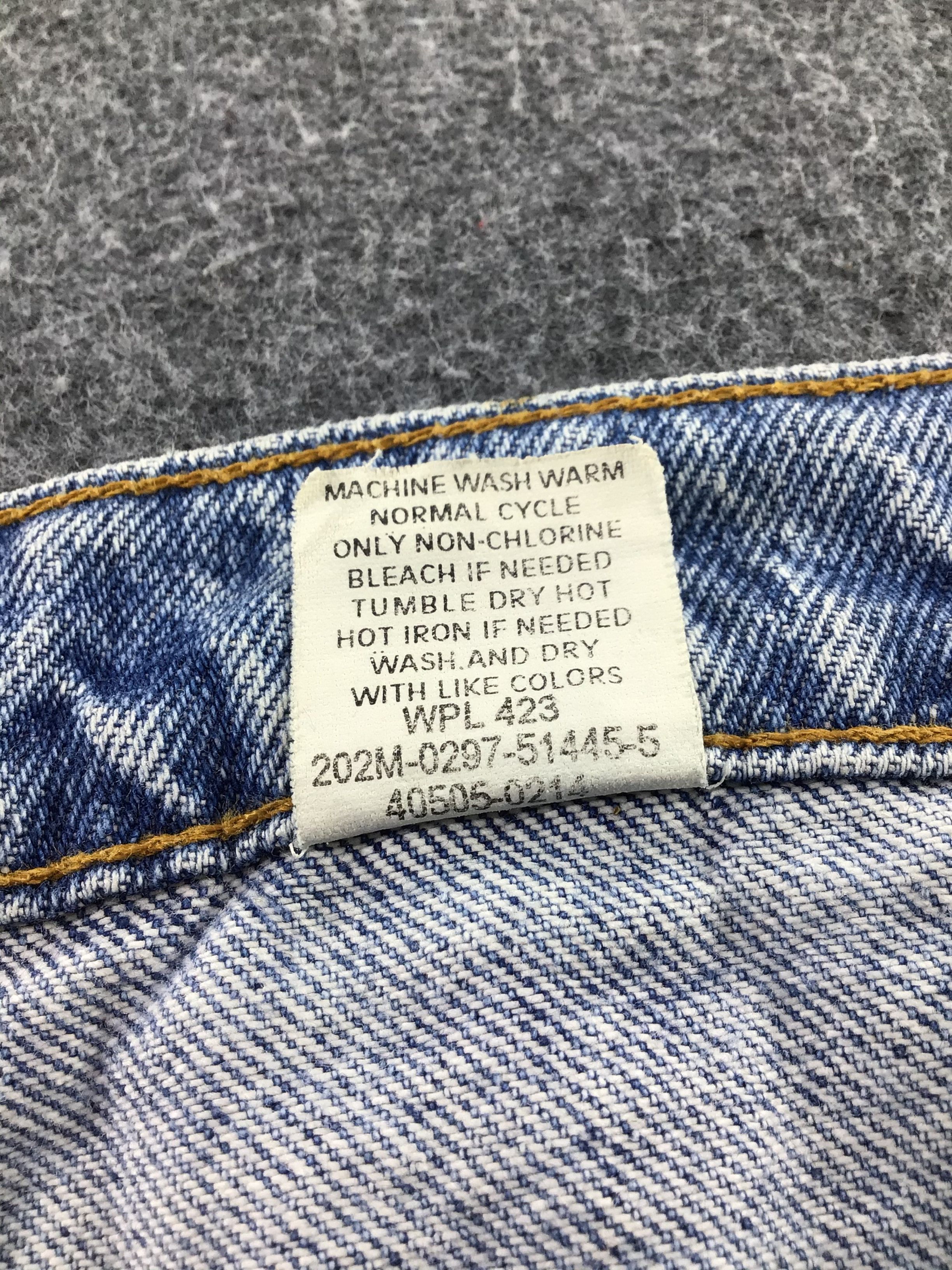 Levi's Vintage Levis 505 Orange Tab Jeans-J769 Size US 41 - 11 Thumbnail