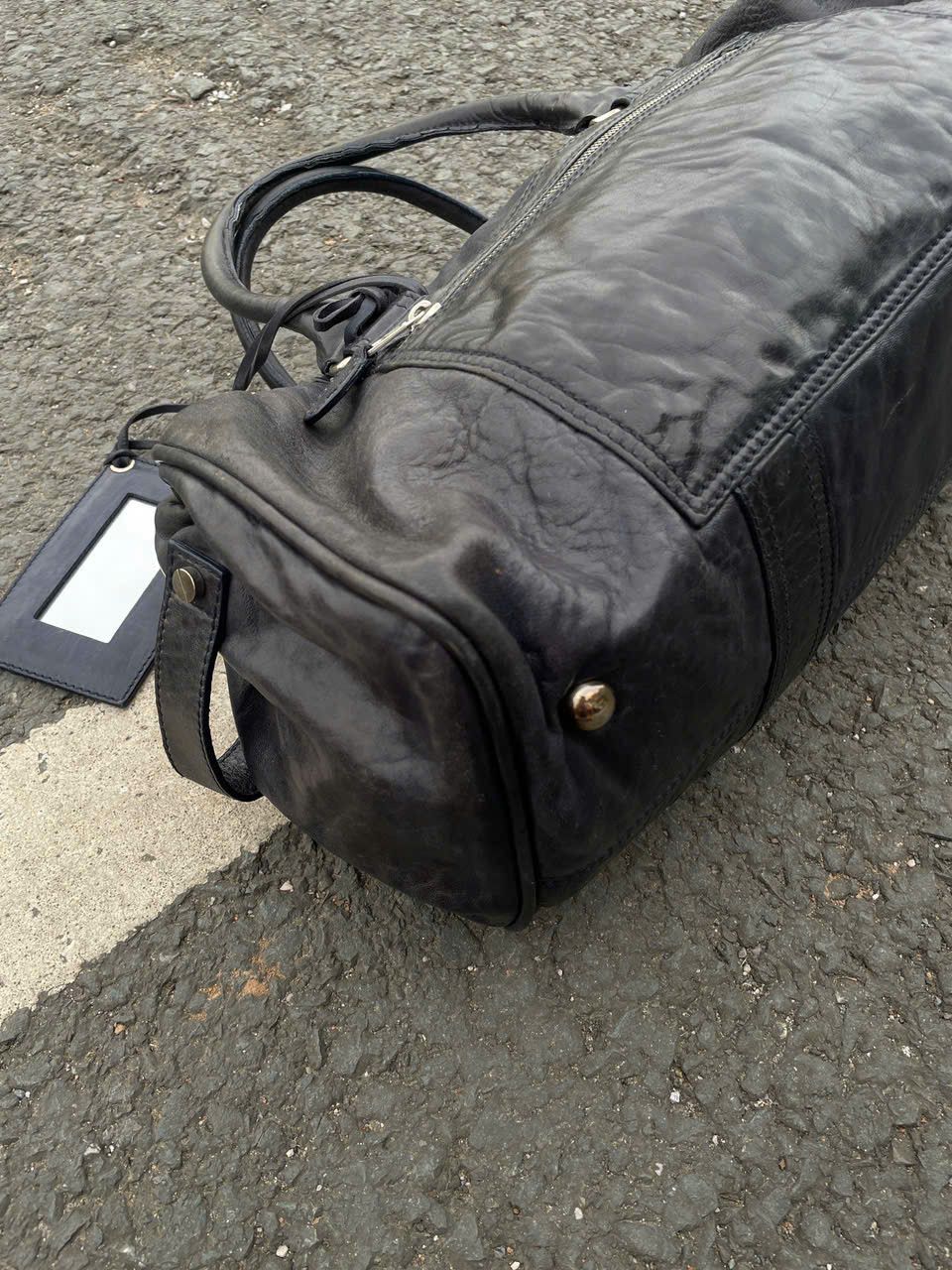 Balenciaga Balenciaga Bacon Duffer Leather Bag Size ONE SIZE - 4 Thumbnail