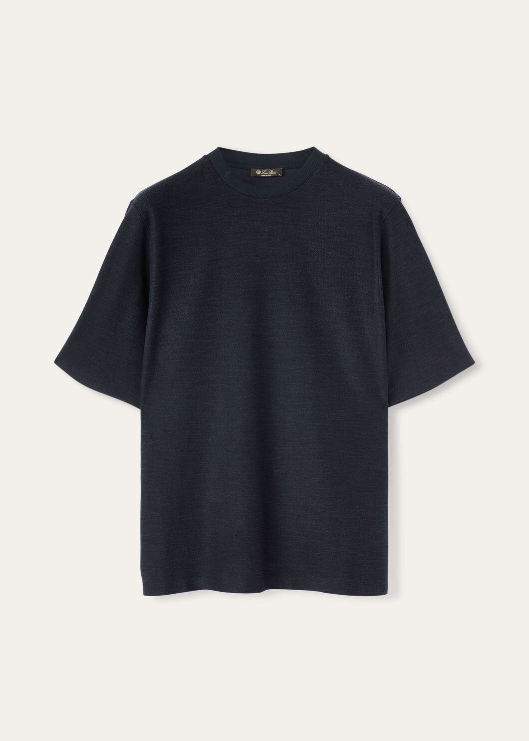 Loro Piana o1w1db10725 FAO4470 Quarna T-Shirt in Black Size US XL / EU 56 / 4 - 1 Thumbnail