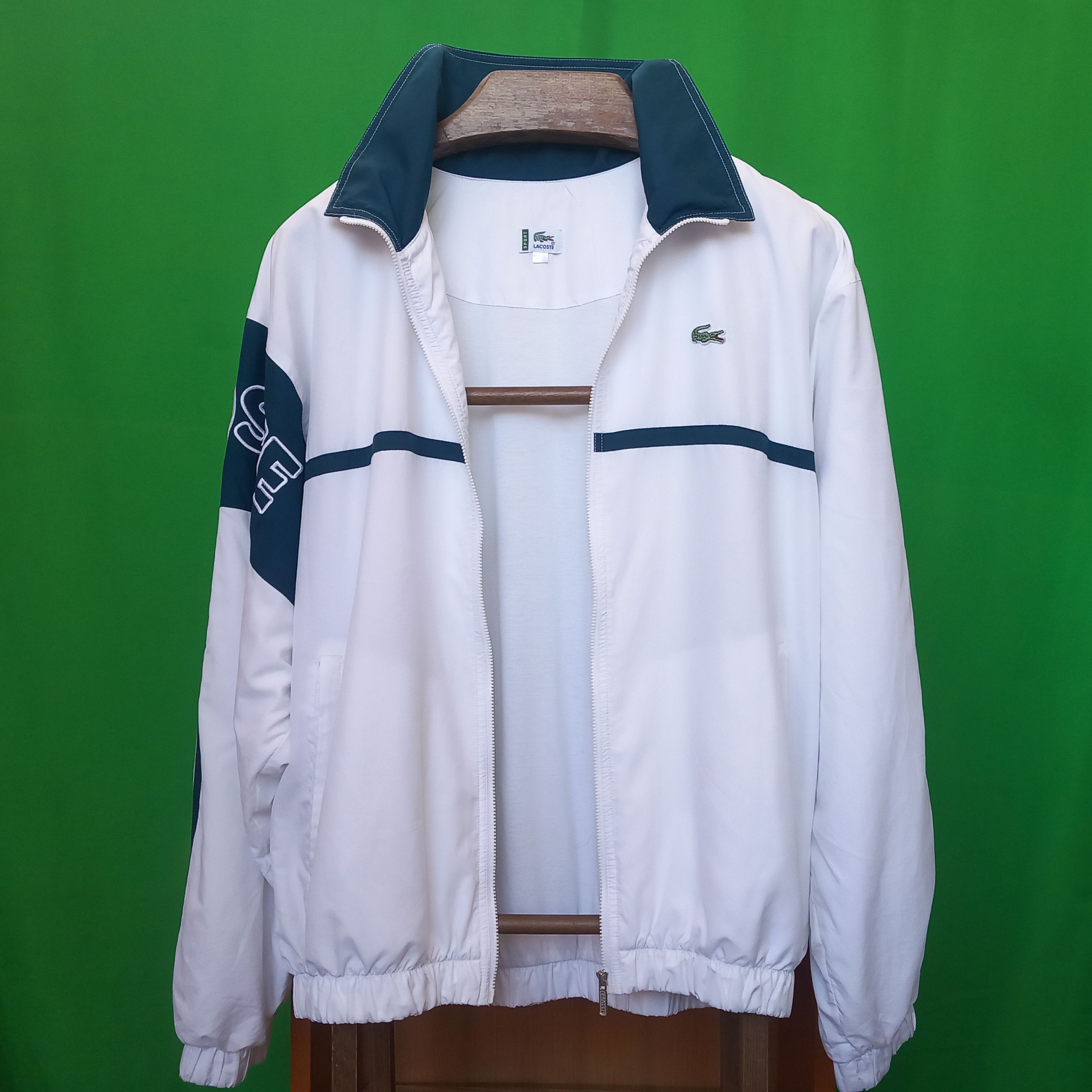 Lacoste Lacoste OG 2000s White Tracksuit – Full Set / Rare Find Size US L / EU 52-54 / 3 - 1 Thumbnail