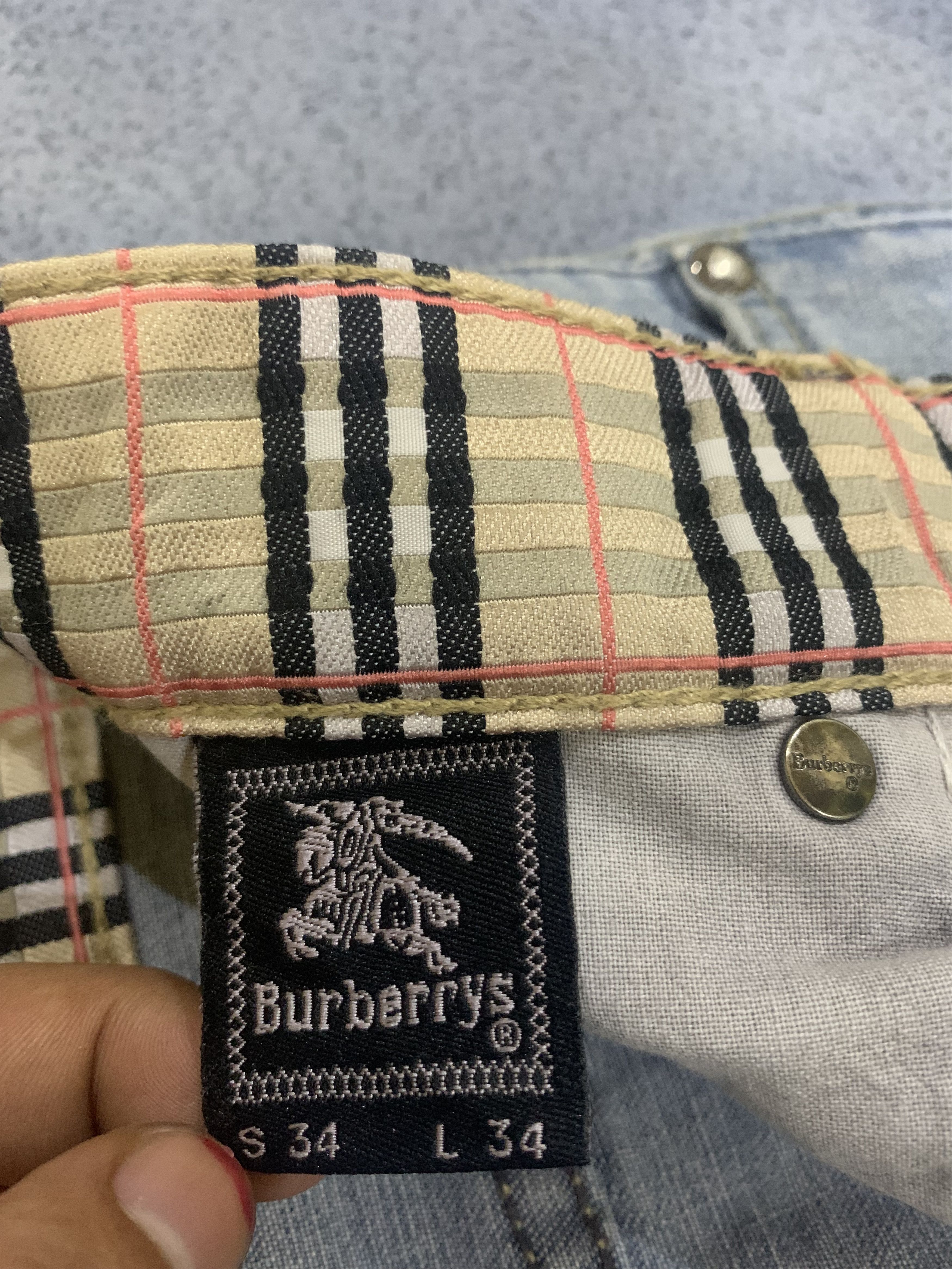 Burberry × Burberry Prorsum × Vintage Vintage BURBERRYS LONDON Prorsum long Pant Size US 33 - 4 Thumbnail