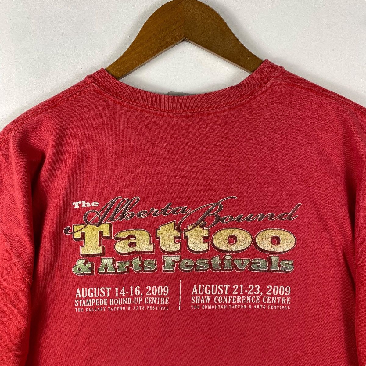 Vintage Vintage 00's THE ALBERTA BOUND Tattoo & Arts Festivals Size US XL / EU 56 / 4 - 5 Thumbnail