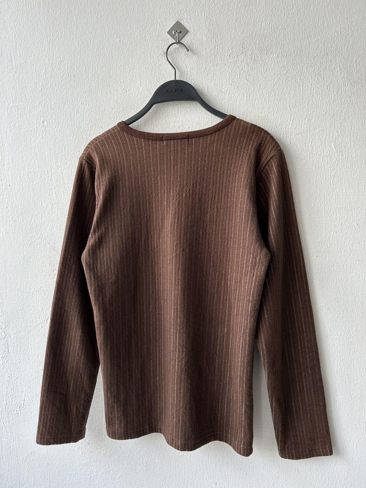 Tornado Mart Tornado Mart Tattoo Brown Long Sleeve Size US XS / EU 42 / 0 - 4 Thumbnail