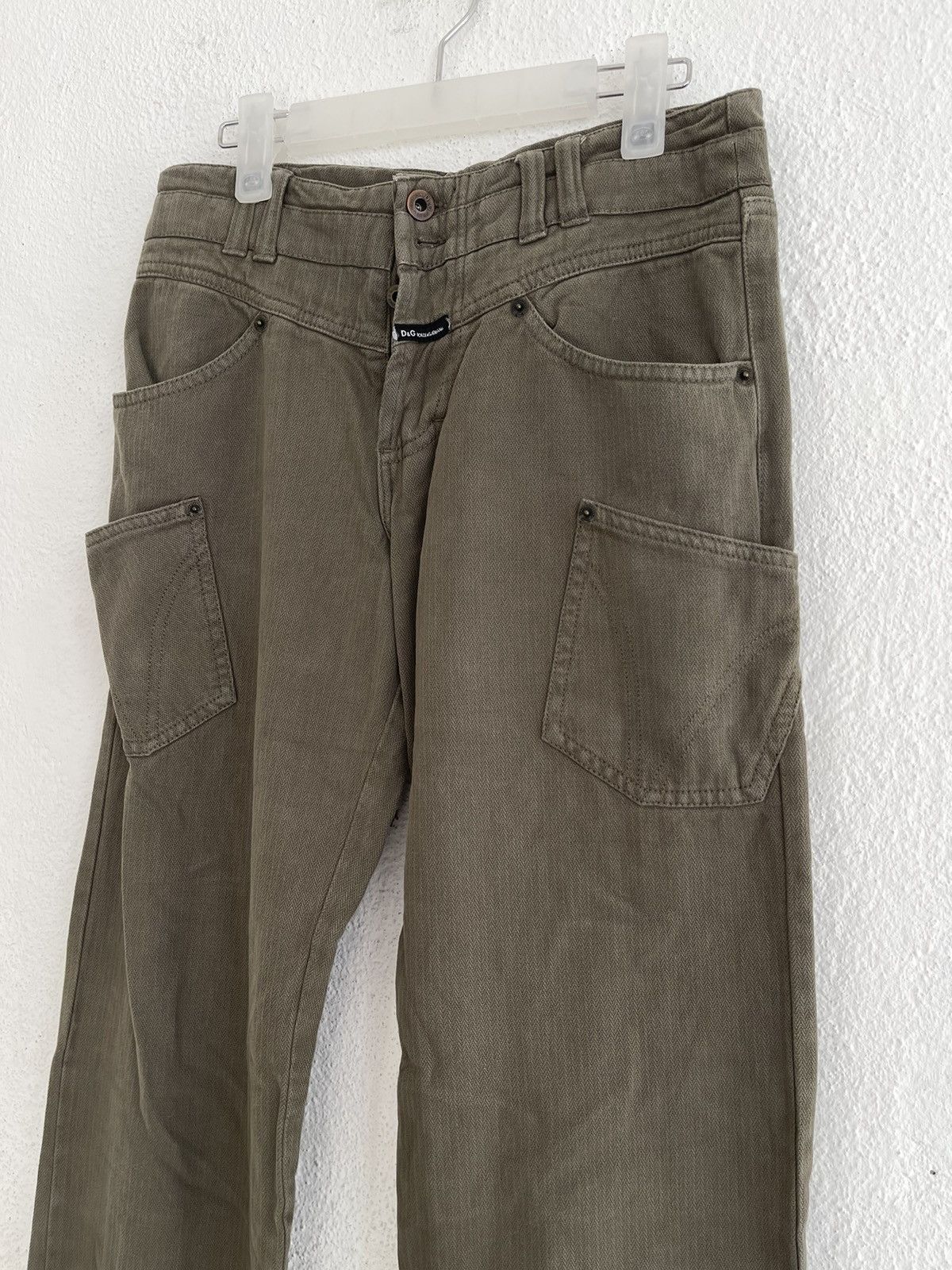 Dolce & Gabbana Dolce Gabbana Multi Pocket Denim Pants Size US 29 - 3 Thumbnail