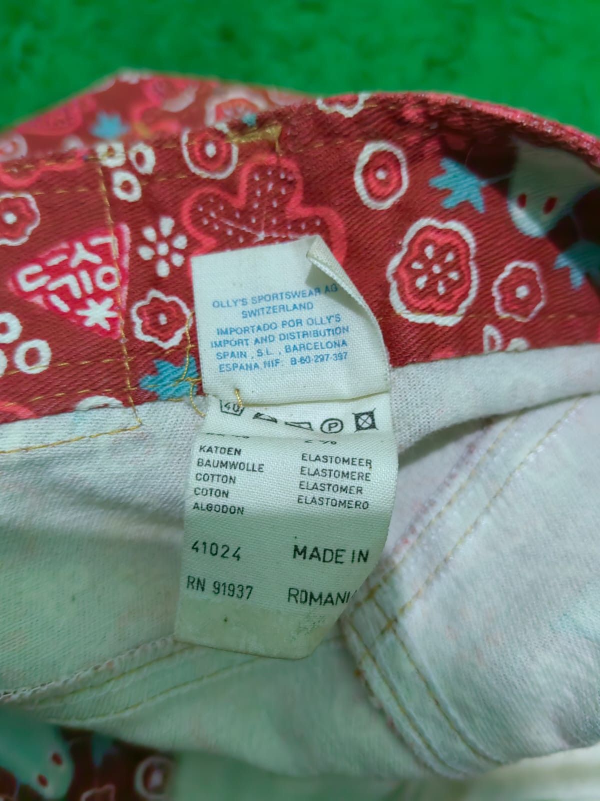 Oilily × Vintage Oilily full printed jeans Size 27" / US 4 / IT 40 - 5 Thumbnail